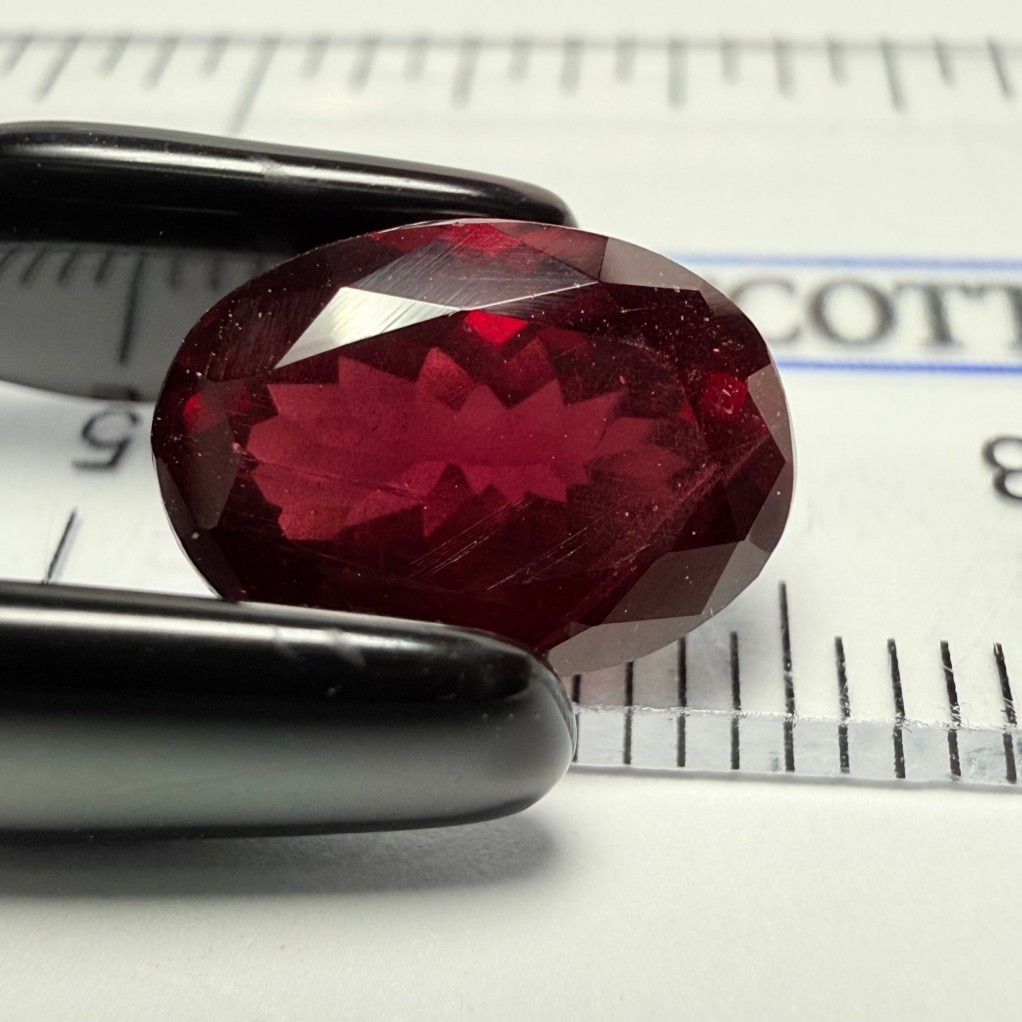 Garnet, 4.93ct, Tanzania, Untreated Unheated, native cut
