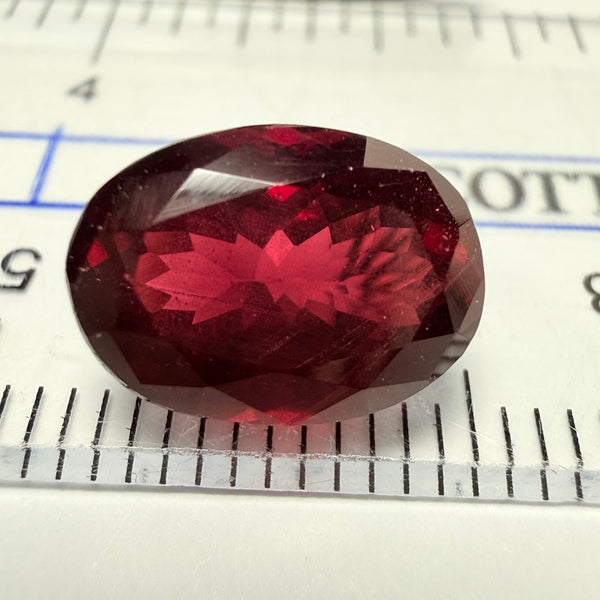 Garnet, 4.93ct, Tanzania, Untreated Unheated, native cut