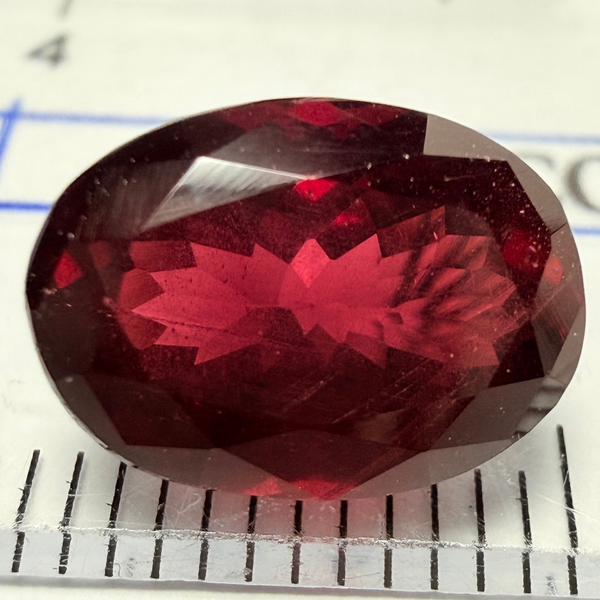 Garnet, 4.93ct, Tanzania, Untreated Unheated, native cut