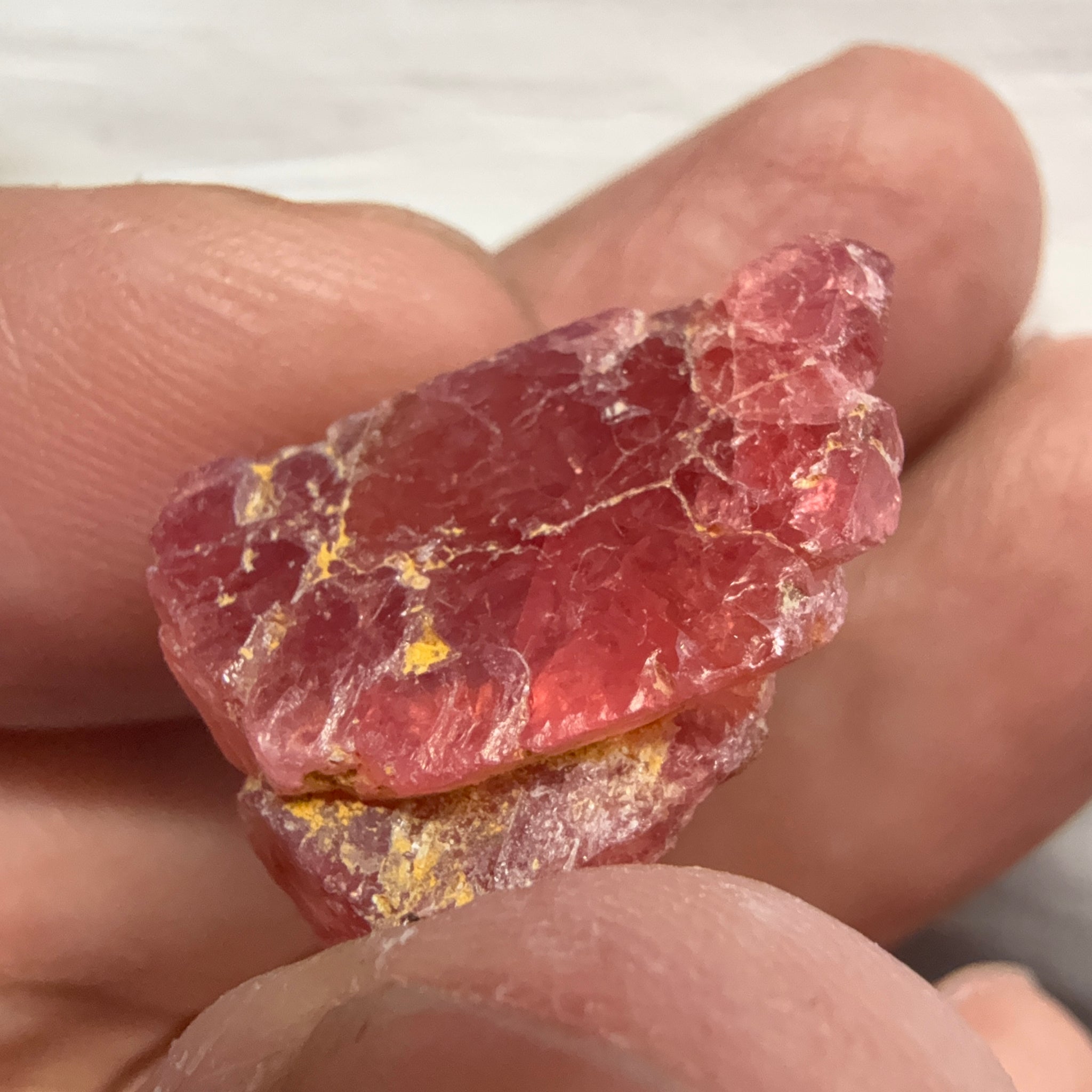 Mahenge Spinel Crystal, 24.49ct, Tanzania, Untreated Untreated