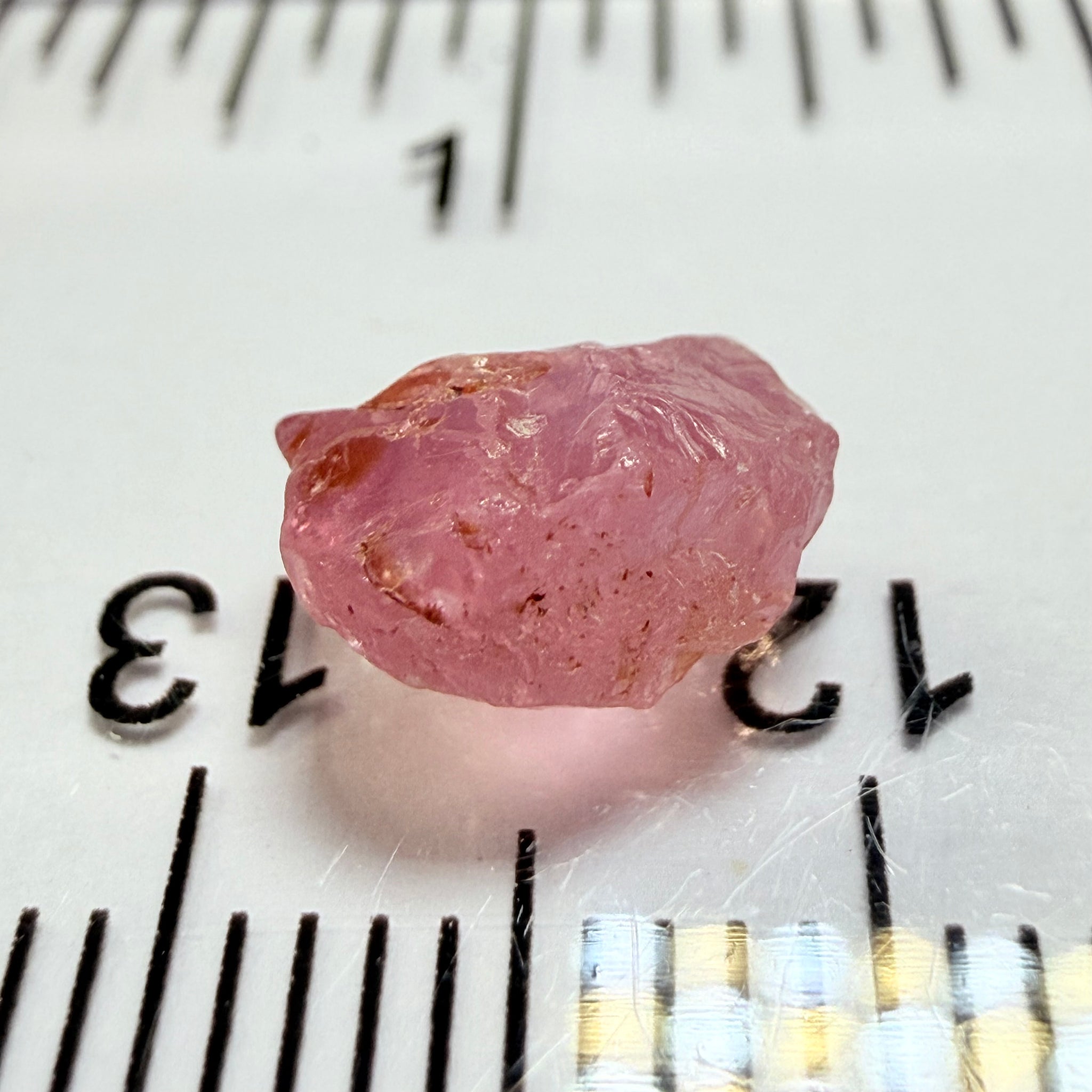 Mahenge Spinel, 2.23ct, Mahenge, Tanzania, Untreated Unheated, vvs with slight silk, slightly flat shape