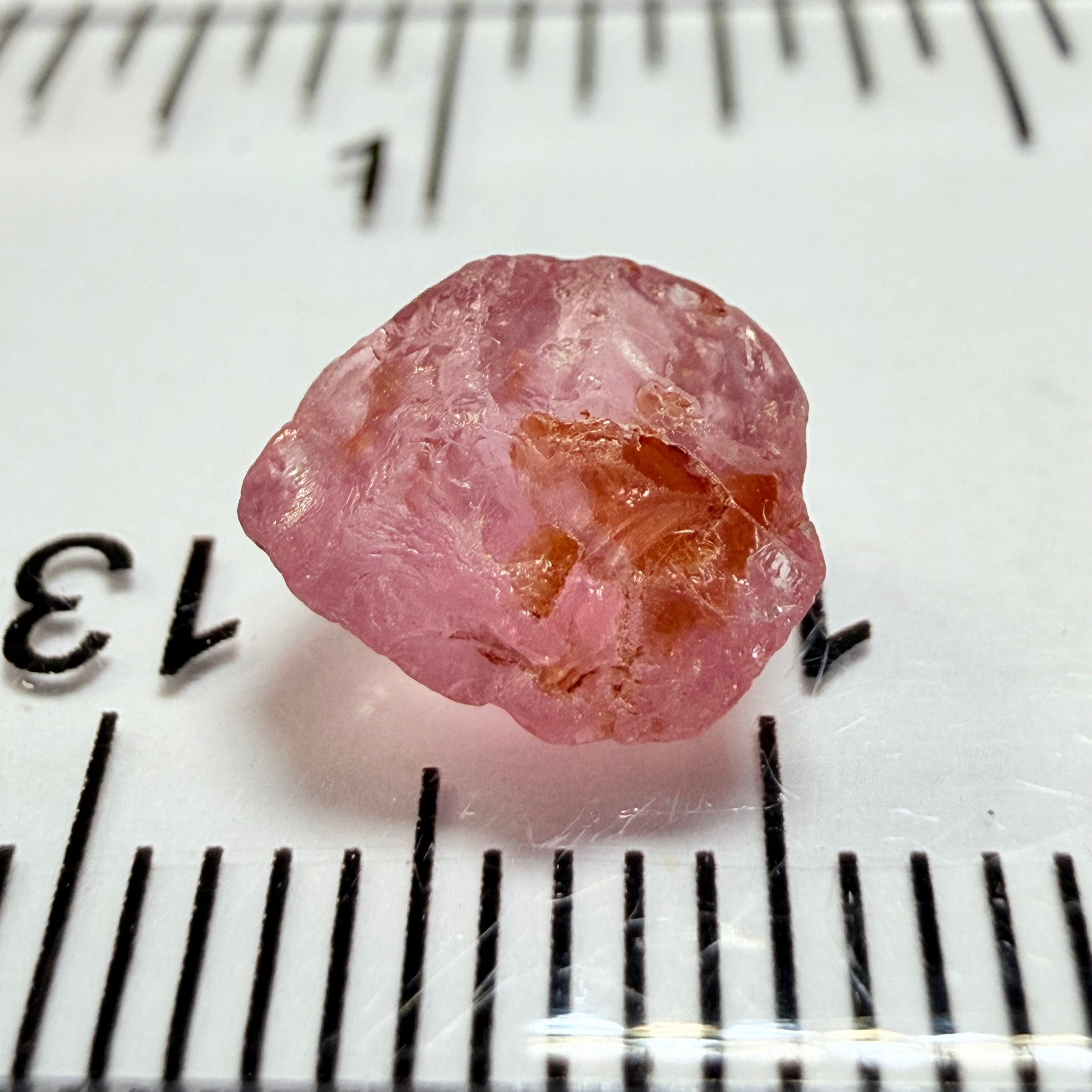 Mahenge Spinel, 2.23ct, Mahenge, Tanzania, Untreated Unheated, vvs with slight silk, slightly flat shape