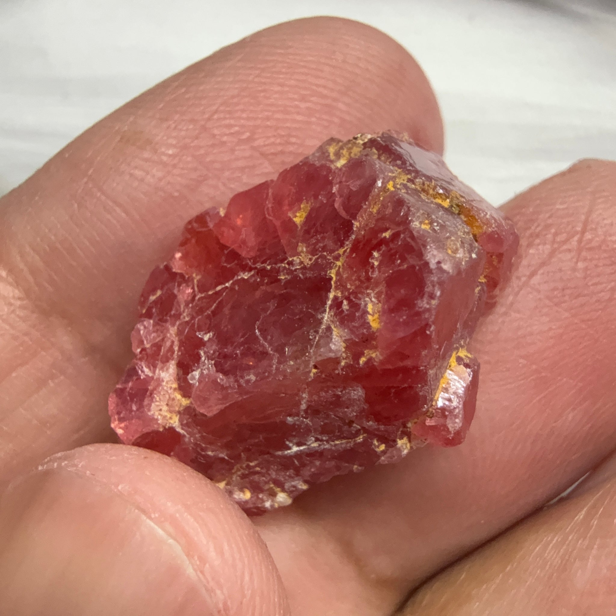 Mahenge Spinel Crystal, 24.49ct, Tanzania, Untreated Untreated