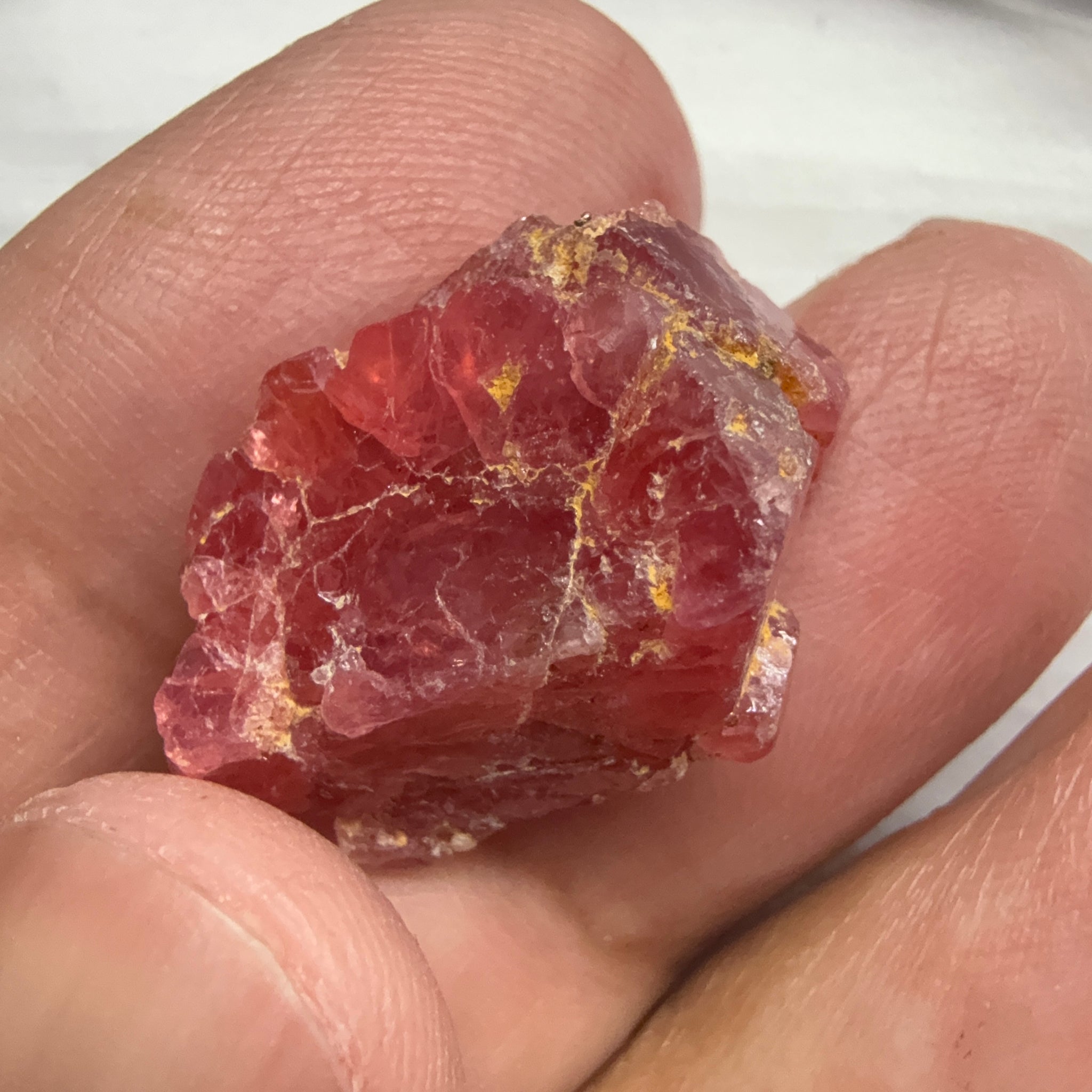 Mahenge Spinel Crystal, 24.49ct, Tanzania, Untreated Untreated