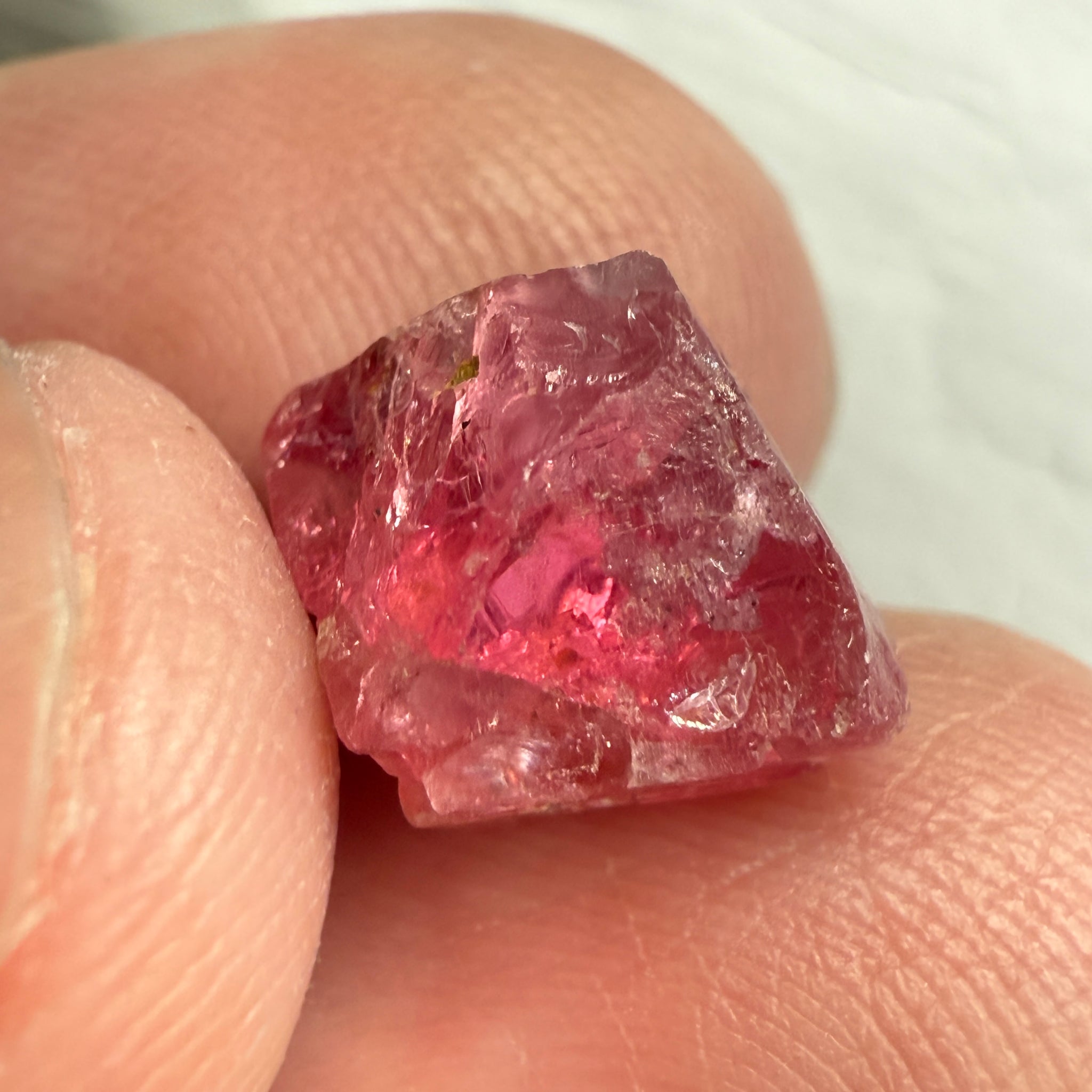 Mahenge Spinel Crystal, 7.03ct, Tanzania, Untreated Untreated