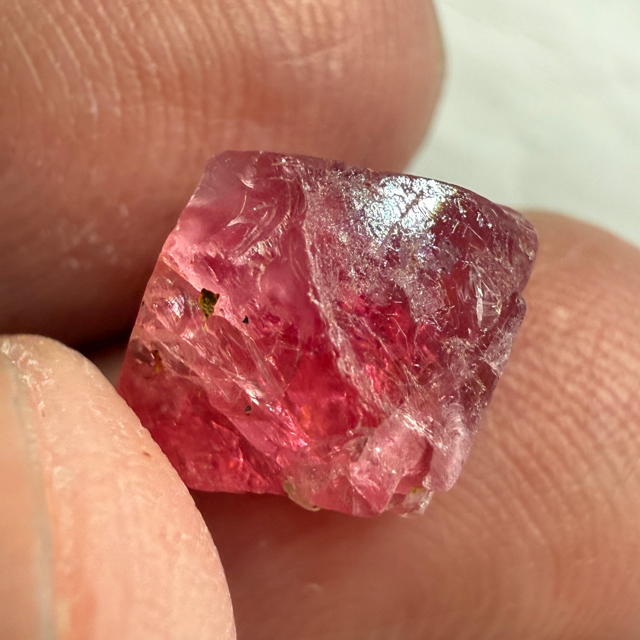 Mahenge Spinel Crystal, 7.03ct, Tanzania, Untreated Untreated