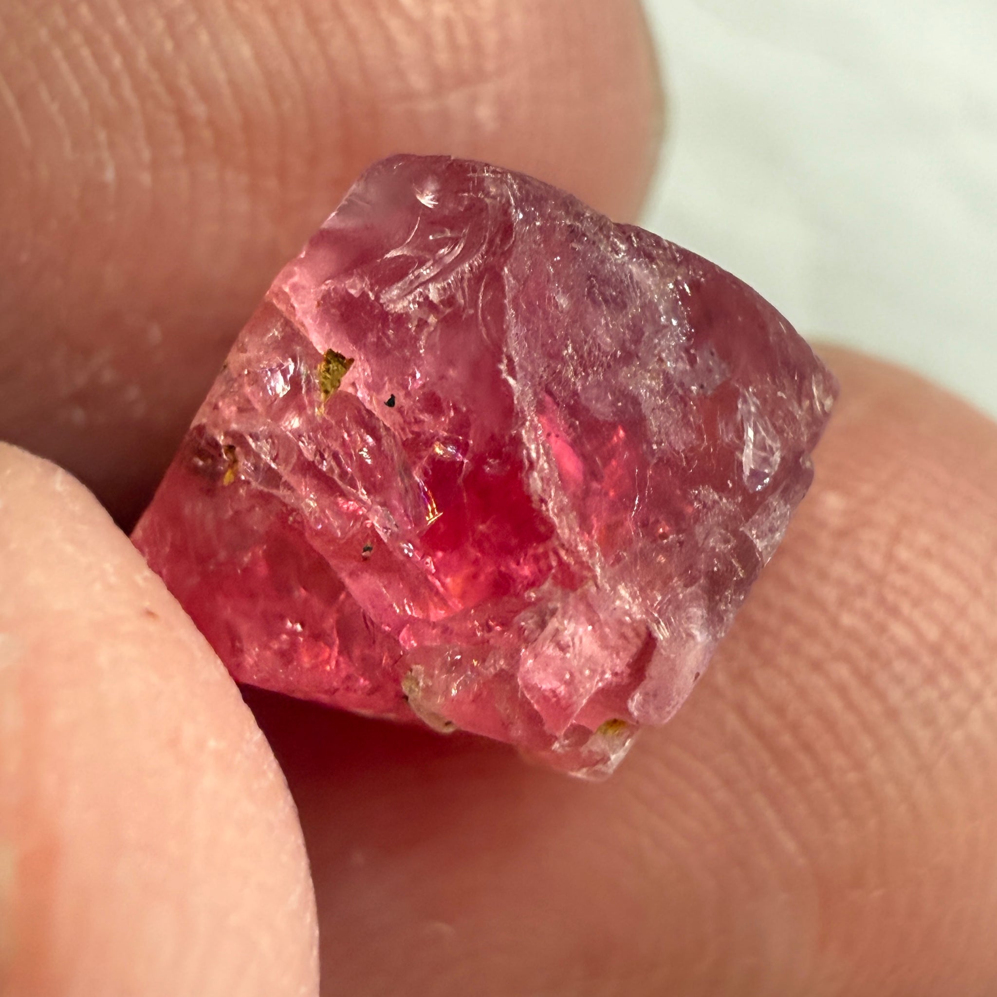 Mahenge Spinel Crystal, 7.03ct, Tanzania, Untreated Untreated