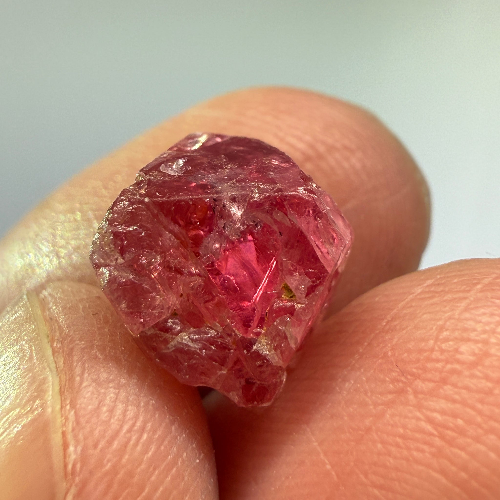 Mahenge Spinel Crystal, 7.03ct, Tanzania, Untreated Untreated