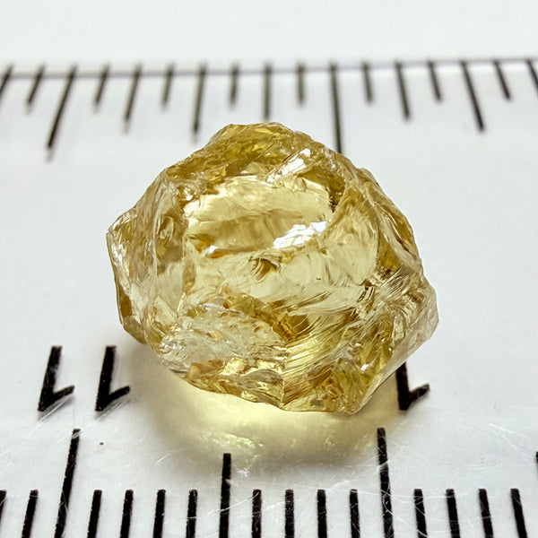 Yellow Tourmaline, 4.90ct, Tanzania, Untreated Unheated, vvs-if