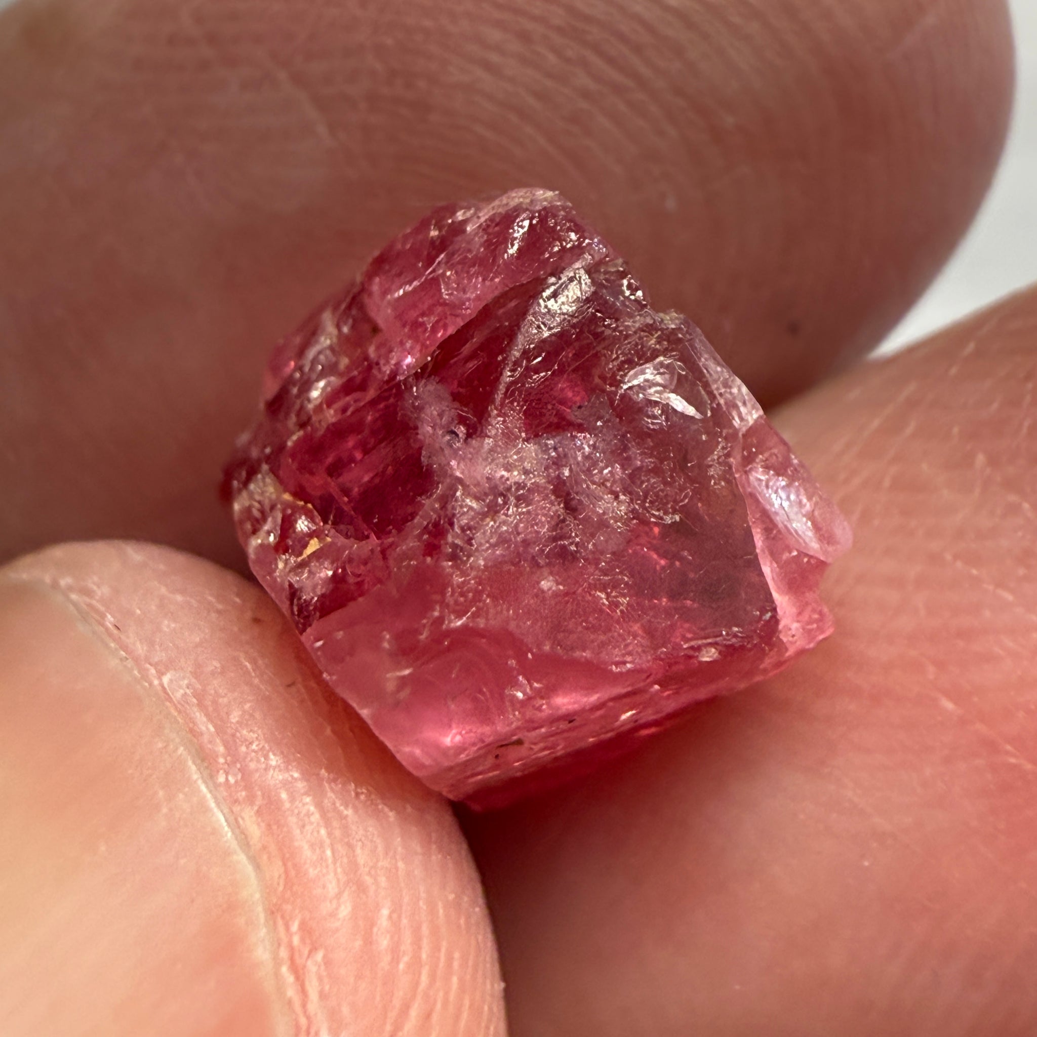 Mahenge Spinel Crystal, 7.03ct, Tanzania, Untreated Untreated