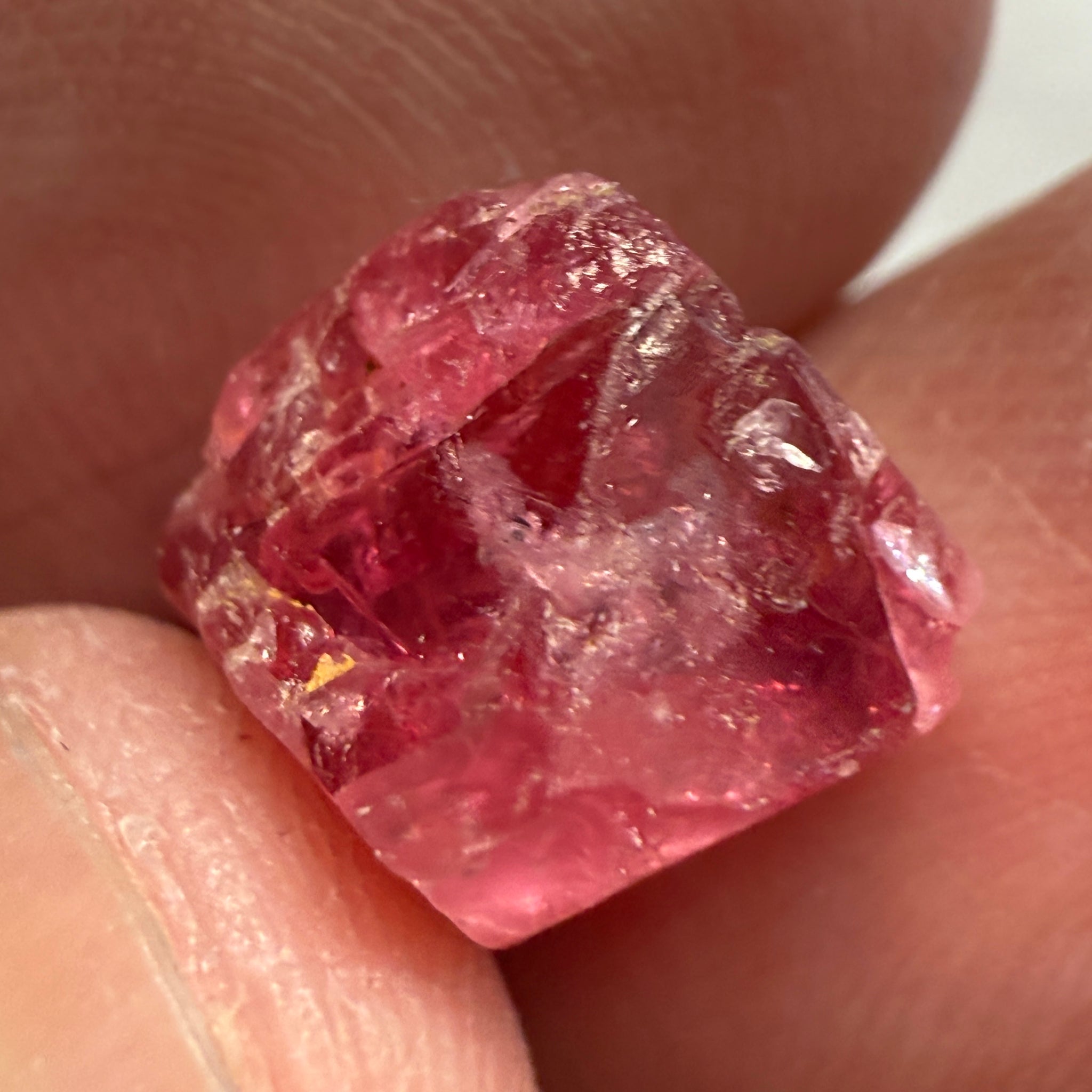 Mahenge Spinel Crystal, 7.03ct, Tanzania, Untreated Untreated