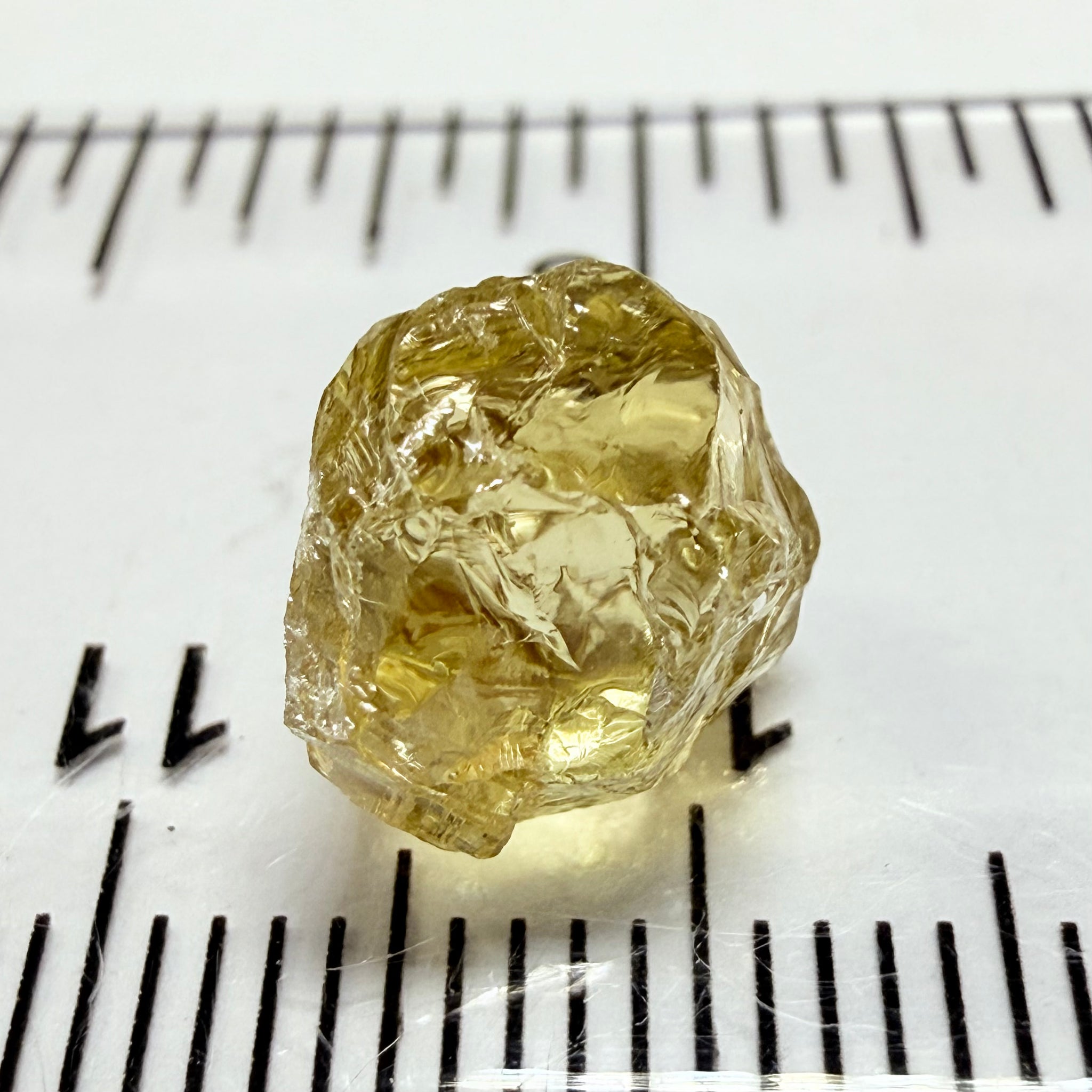 Yellow Tourmaline, 4.90ct, Tanzania, Untreated Unheated, vvs-if