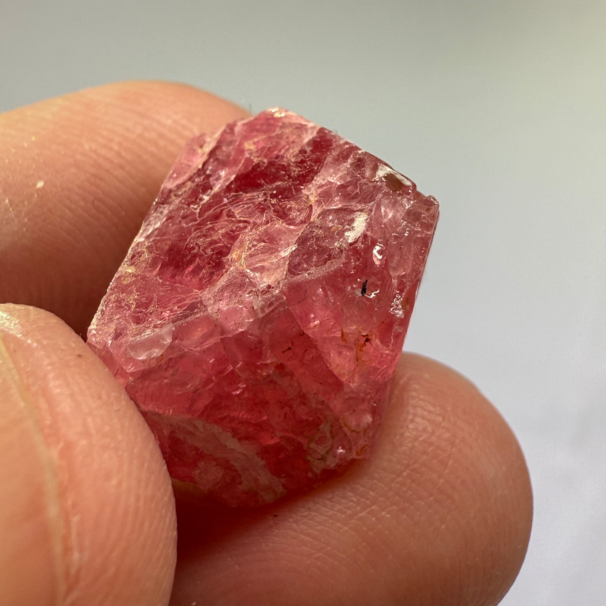 Mahenge Spinel Crystal, 25.30ct, Tanzania. Untreated Unheated