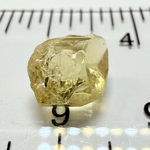 Yellow Tourmaline, 3.88ct, Tanzania, Untreated Unheated, vvs-if