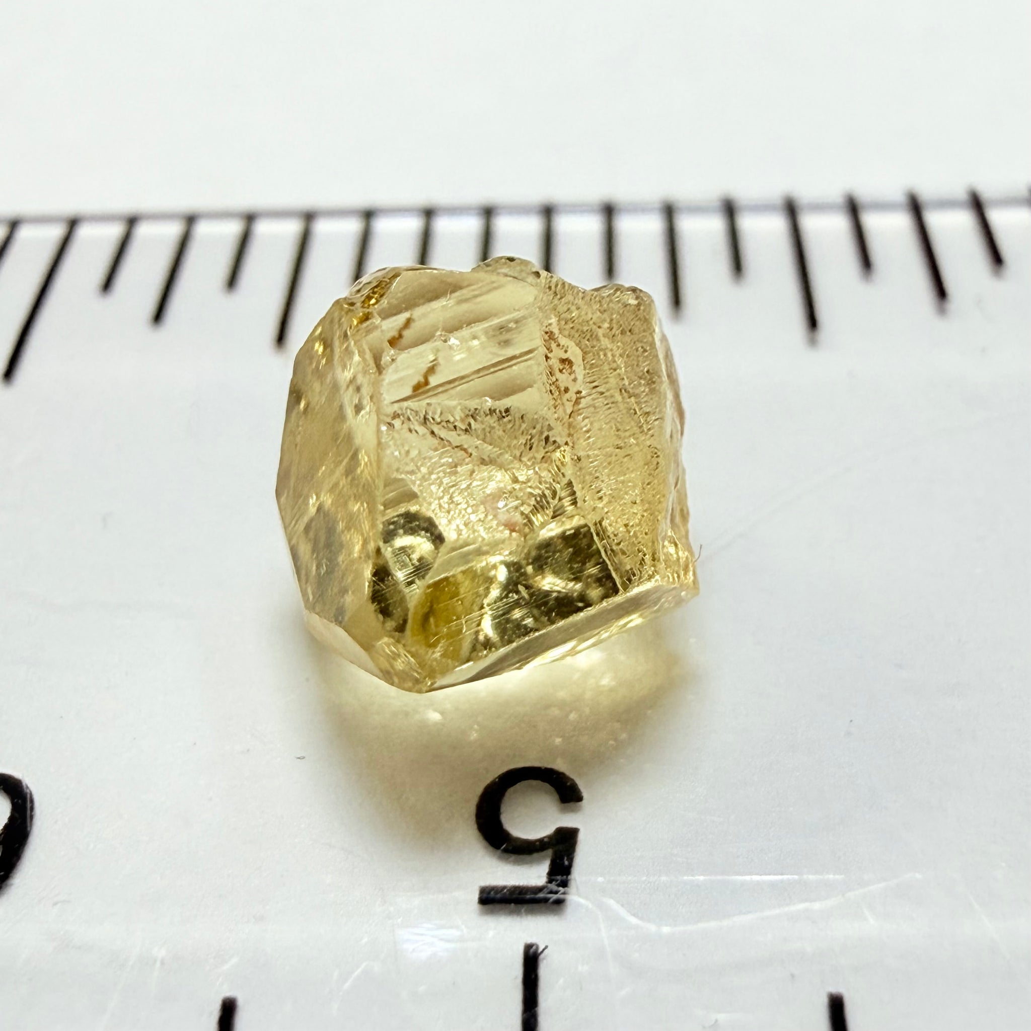 Yellow Tourmaline, 3.88ct, Tanzania, Untreated Unheated, vvs-if