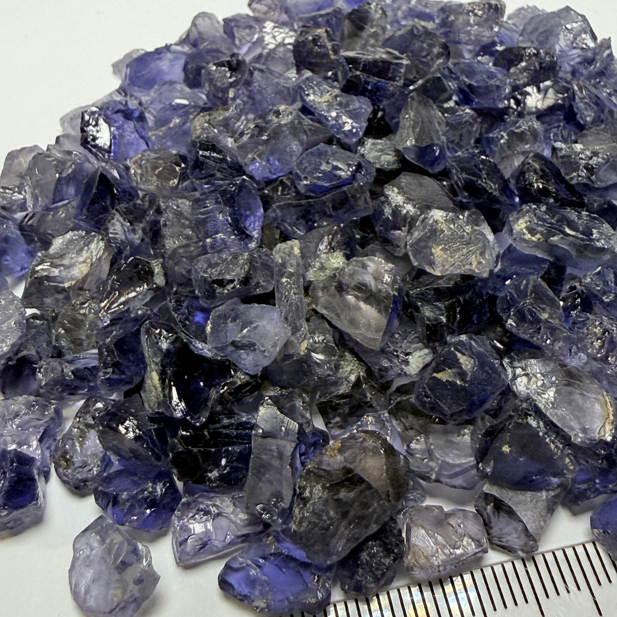Iolite, 425.00ct Lot, Babati, Tanzania, Untreated Unheated, Very slightly to slightly included, 2.20ct average size