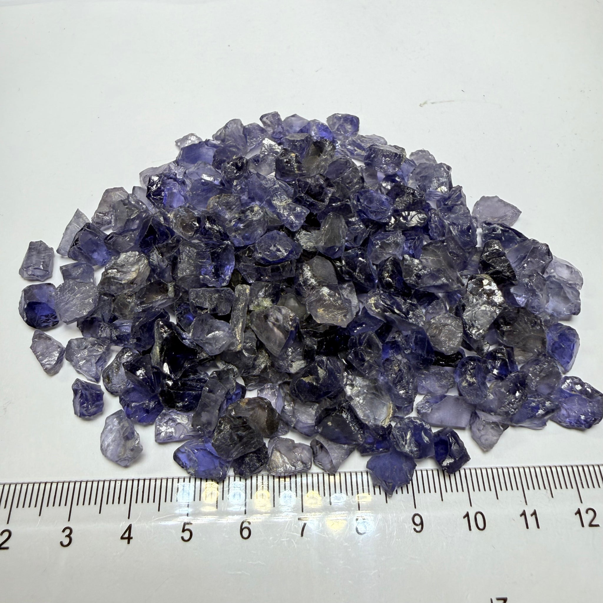 Iolite, 425.00ct Lot, Babati, Tanzania, Untreated Unheated, Very slightly to slightly included, 2.20ct average size