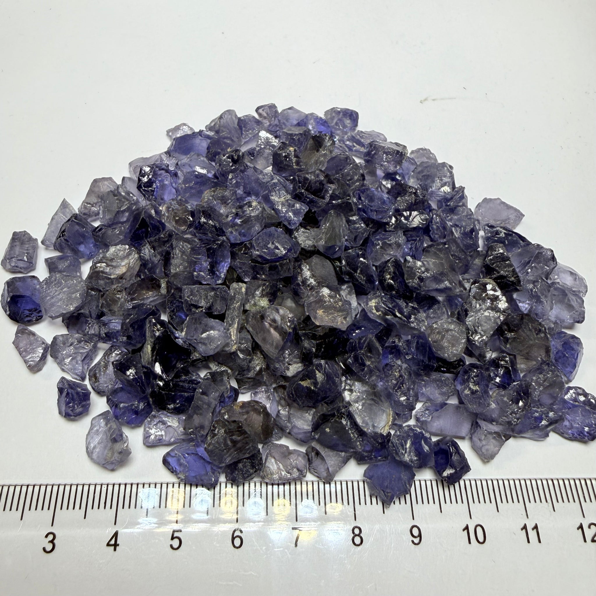 Iolite, 425.00ct Lot, Babati, Tanzania, Untreated Unheated, Very slightly to slightly included, 2.20ct average size