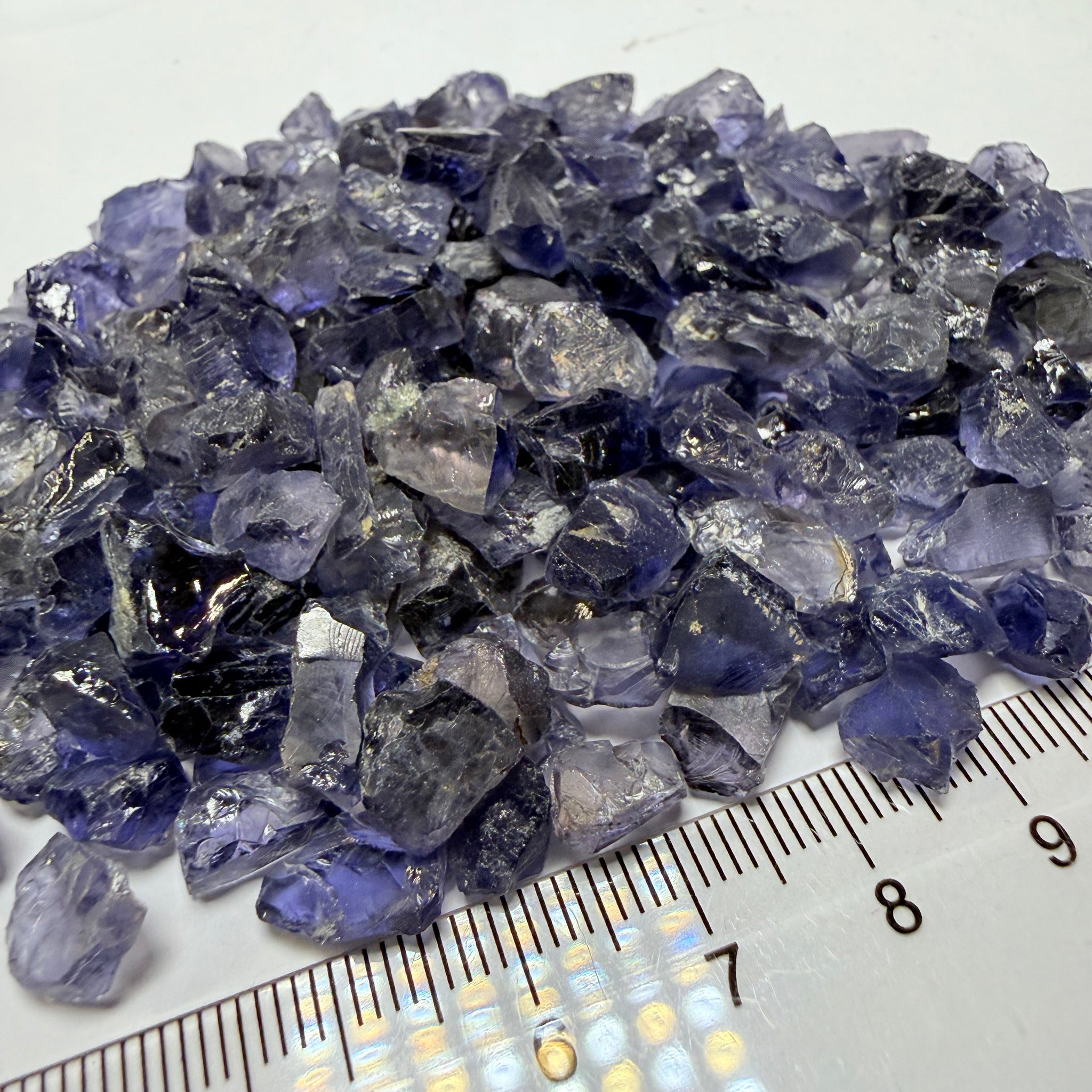Iolite, 425.00ct Lot, Babati, Tanzania, Untreated Unheated, Very slightly to slightly included, 2.20ct average size
