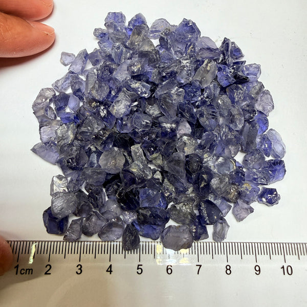 Iolite, 425.00ct Lot, Babati, Tanzania, Untreated Unheated, Very slightly to slightly included, 2.20ct average size