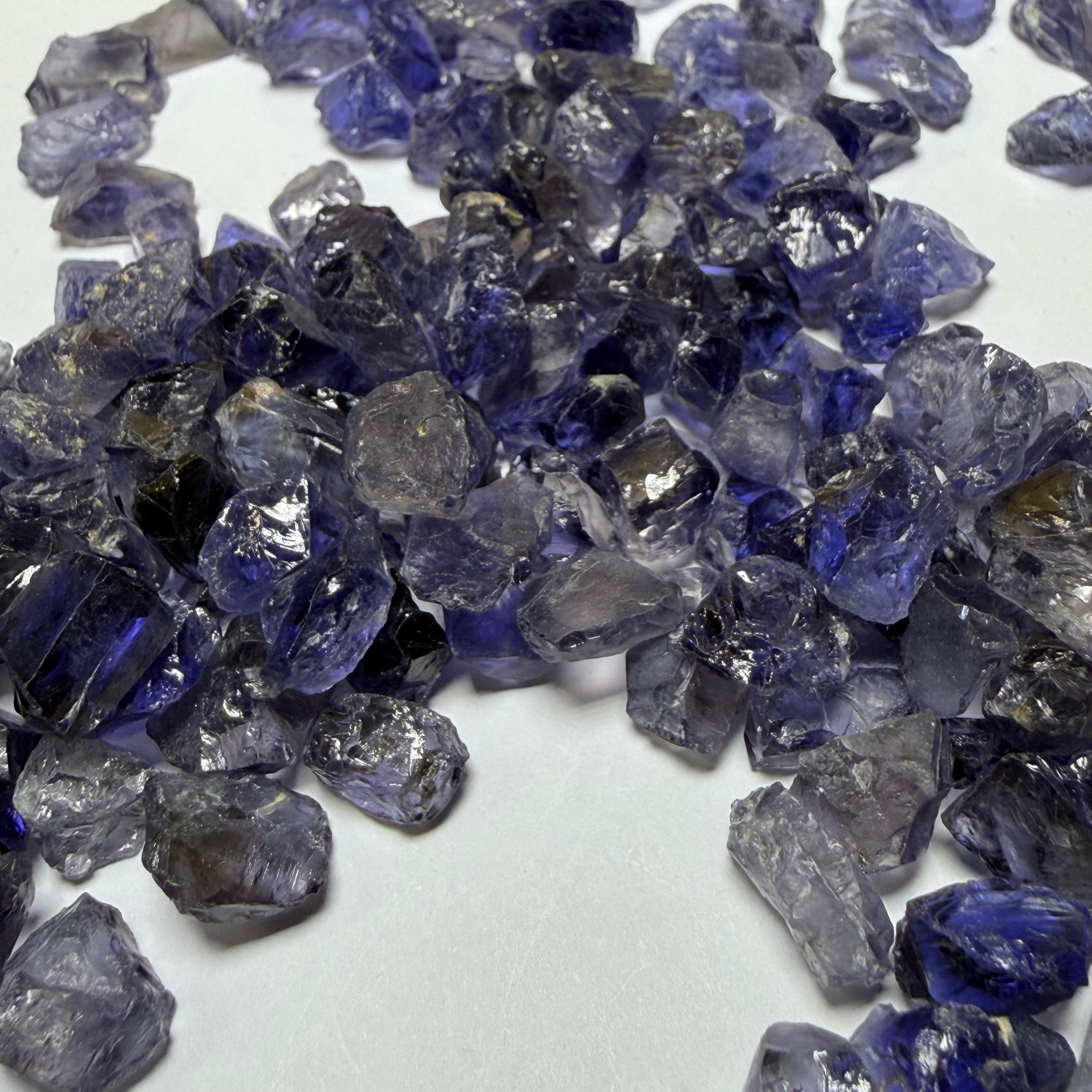 Iolite, 425.00ct Lot, Babati, Tanzania, Untreated Unheated, Very slightly to slightly included, 2.20ct average size
