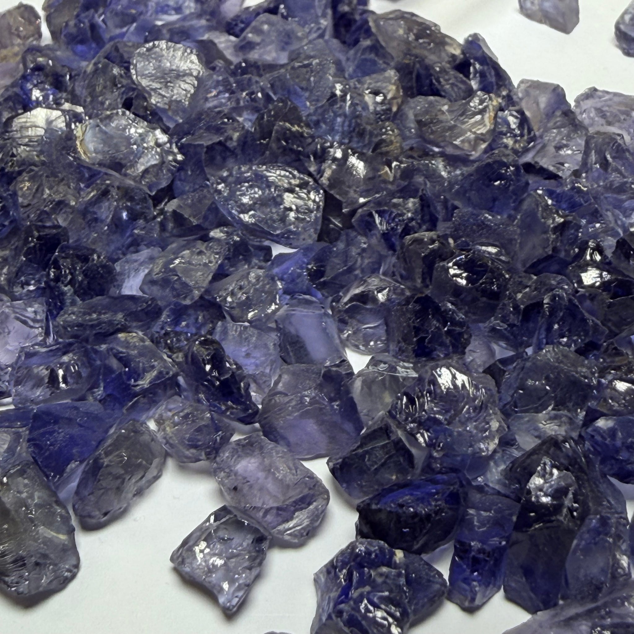 Iolite, 425.00ct Lot, Babati, Tanzania, Untreated Unheated, Very slightly to slightly included, 2.20ct average size