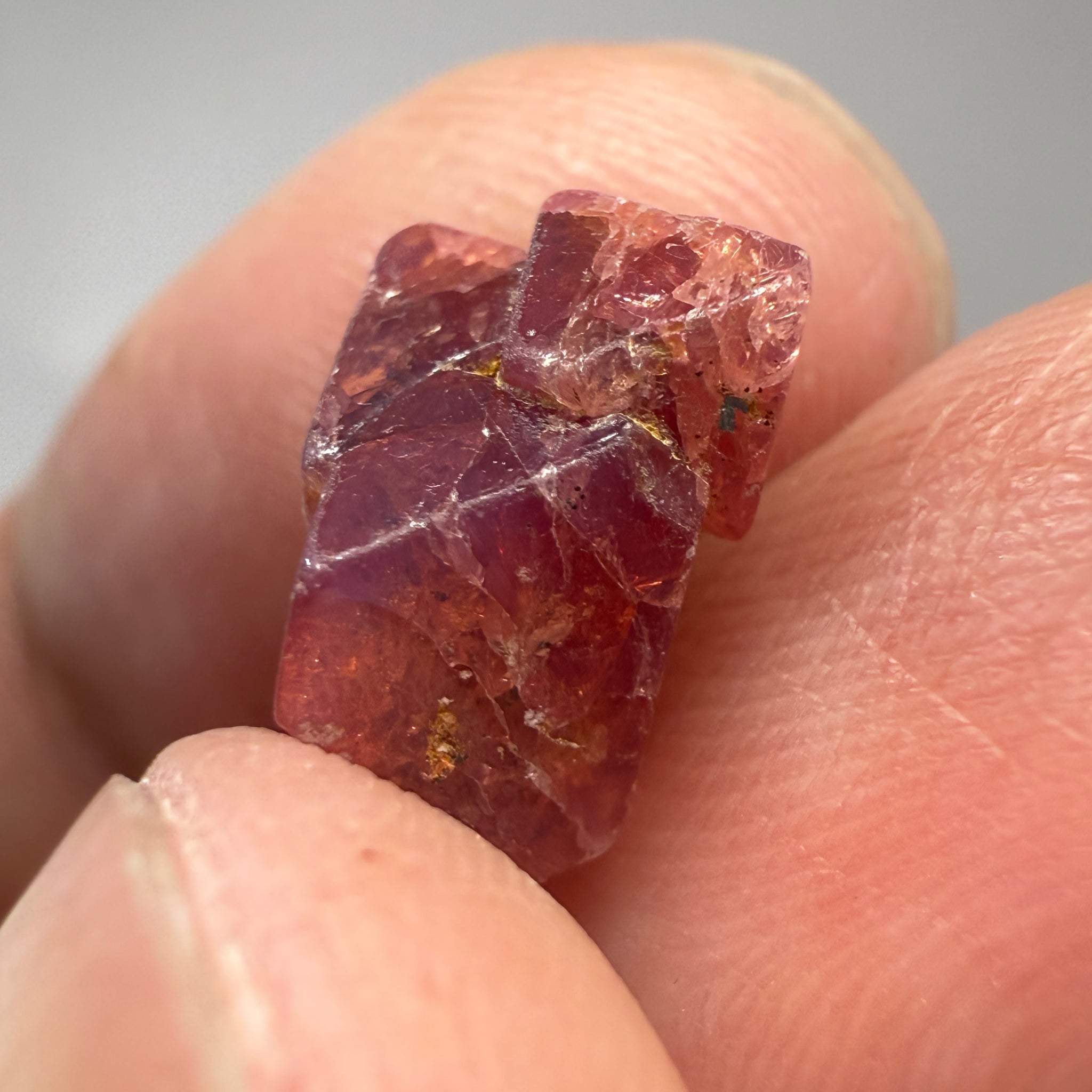 Mahenge Spinel Crystal, 5.39ct, Tanzania. Untreated Unheated