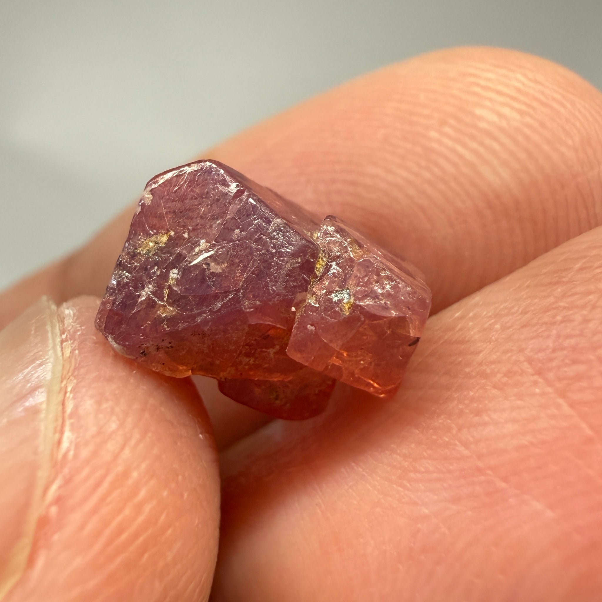 Mahenge Spinel Crystal, 5.39ct, Tanzania. Untreated Unheated