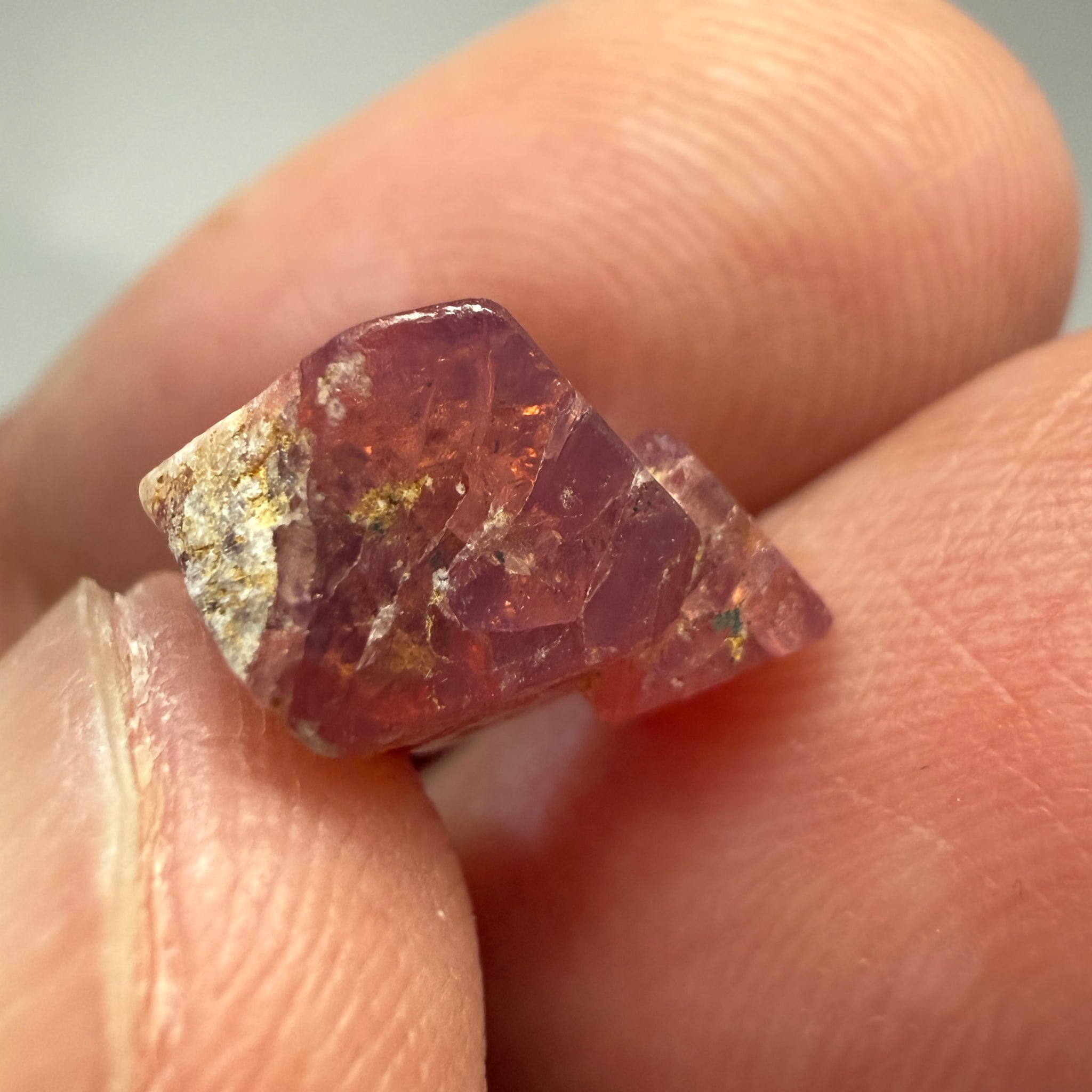 Mahenge Spinel Crystal, 5.39ct, Tanzania. Untreated Unheated