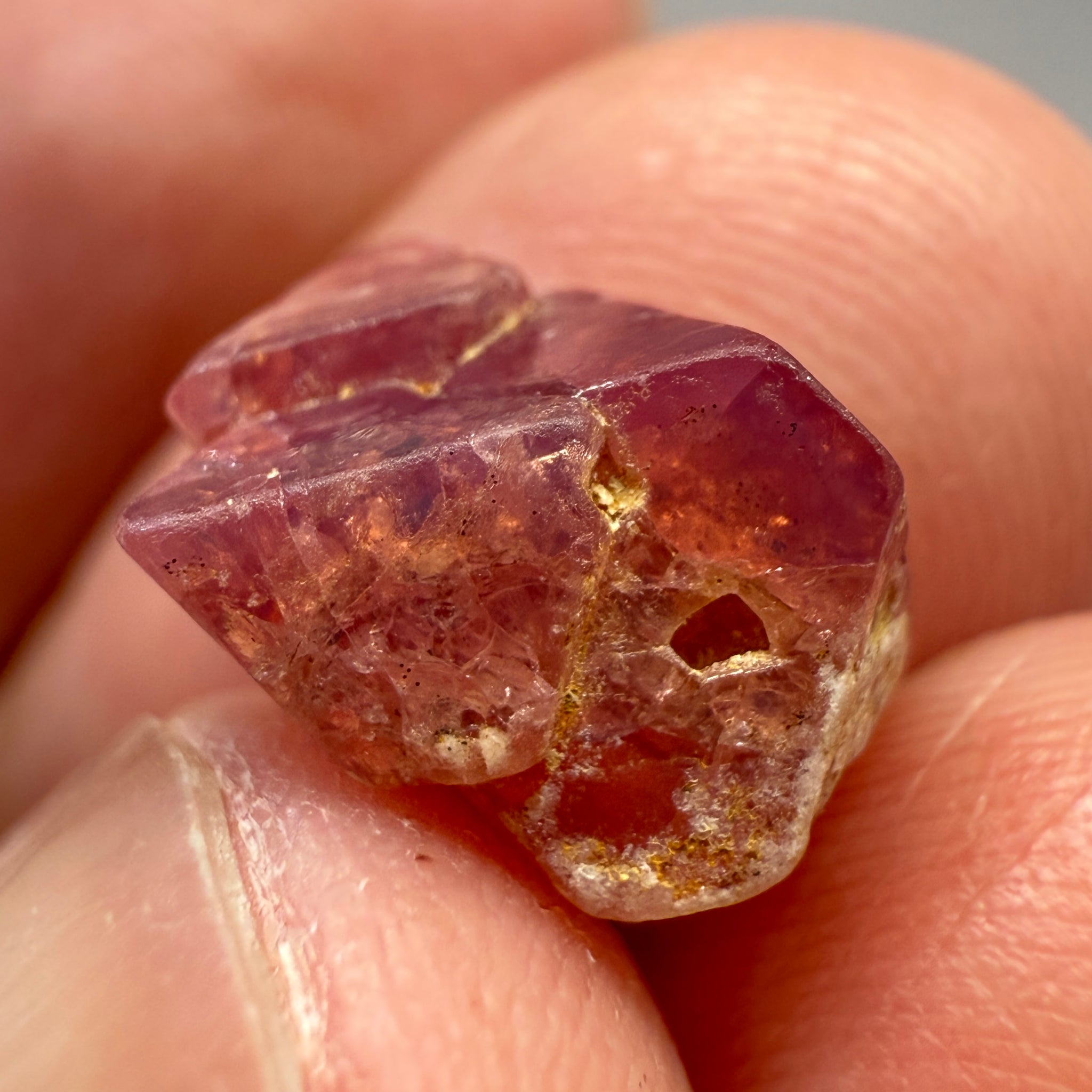 Mahenge Spinel Crystal, 5.39ct, Tanzania. Untreated Unheated