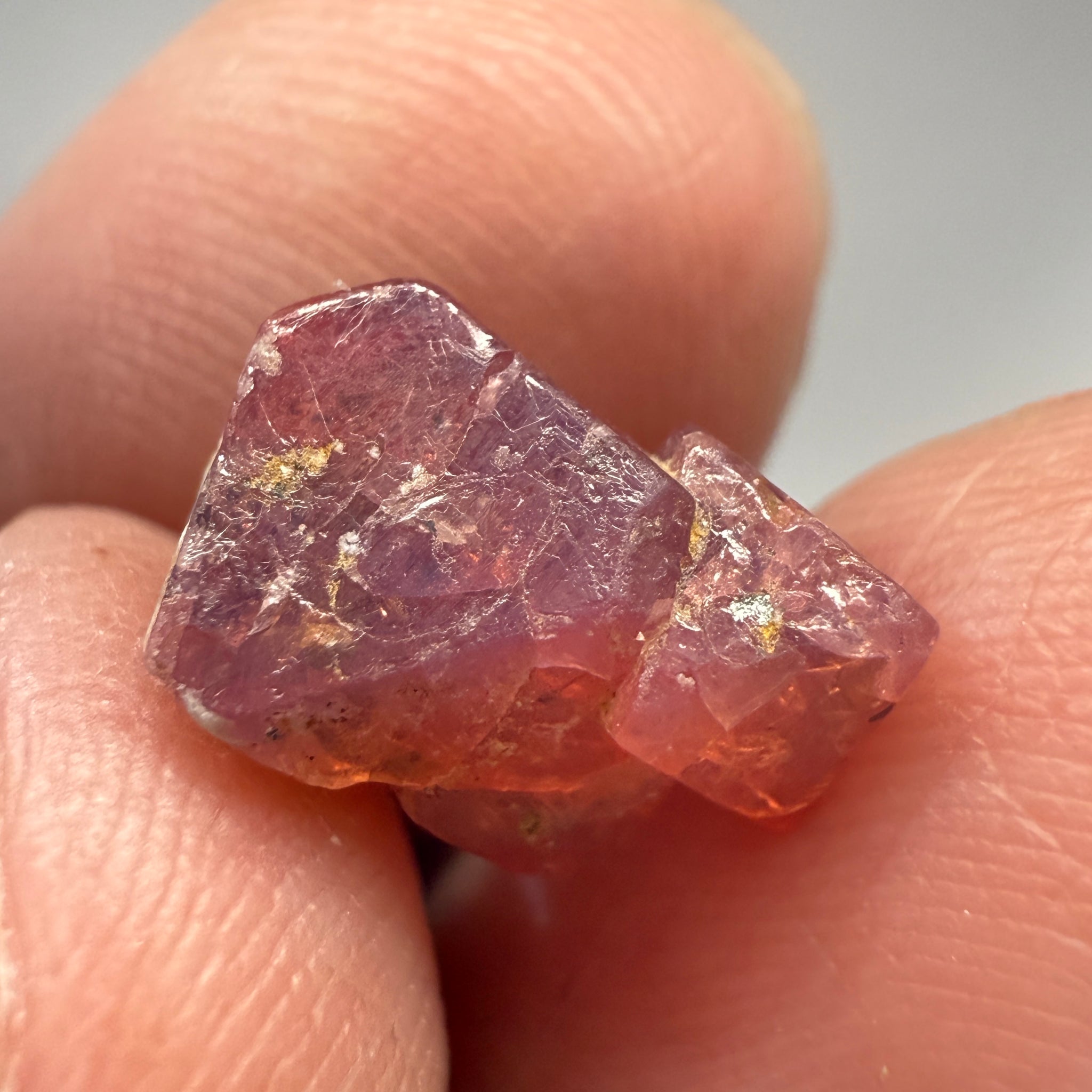 Mahenge Spinel Crystal, 5.39ct, Tanzania. Untreated Unheated