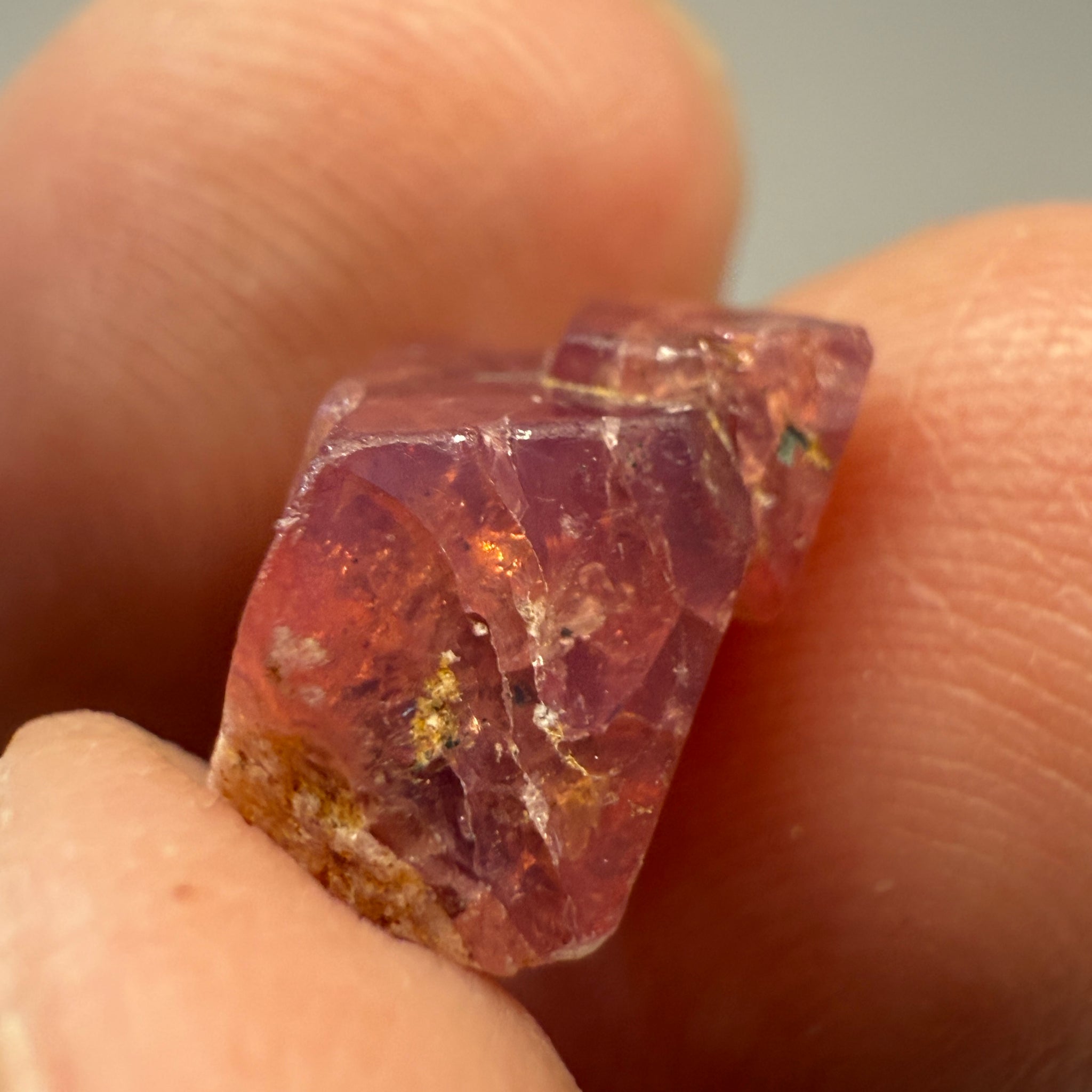 Mahenge Spinel Crystal, 5.39ct, Tanzania. Untreated Unheated