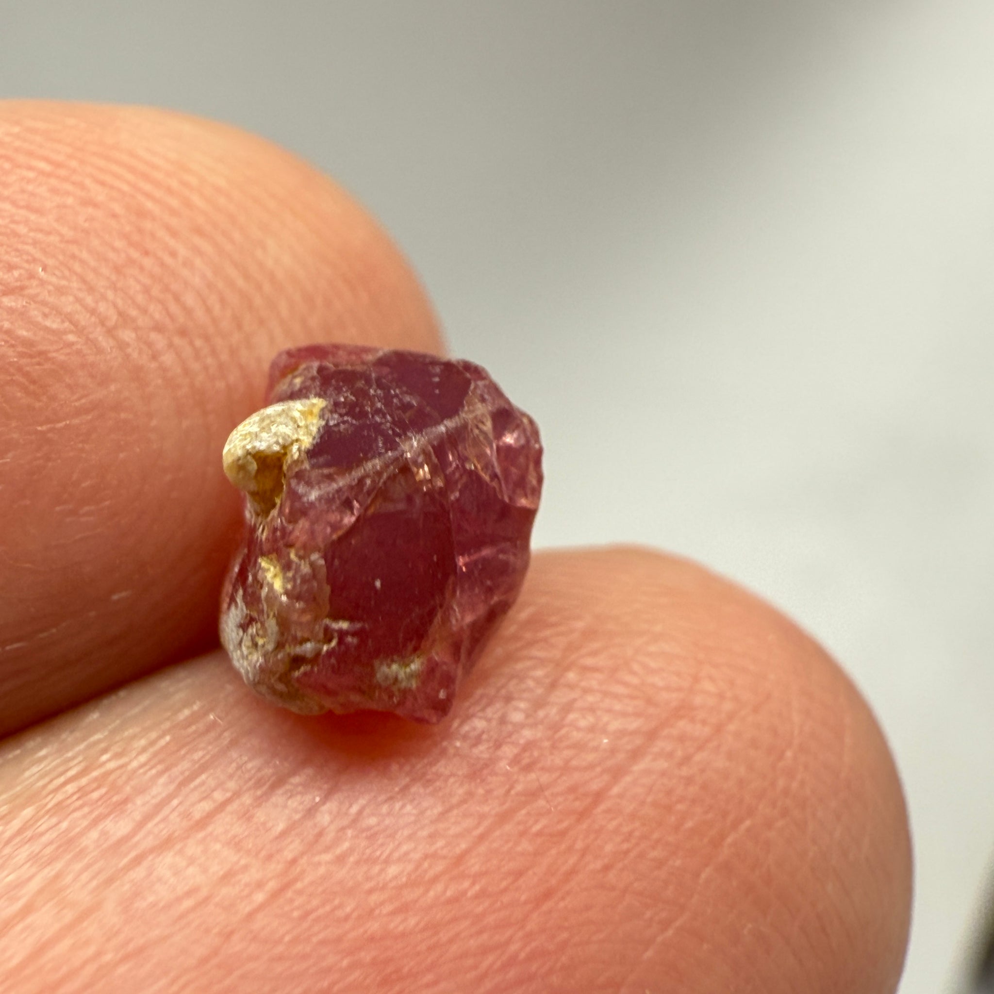Mahenge Spinel Crystal, 3.06ct, Tanzania. Untreated Unheated