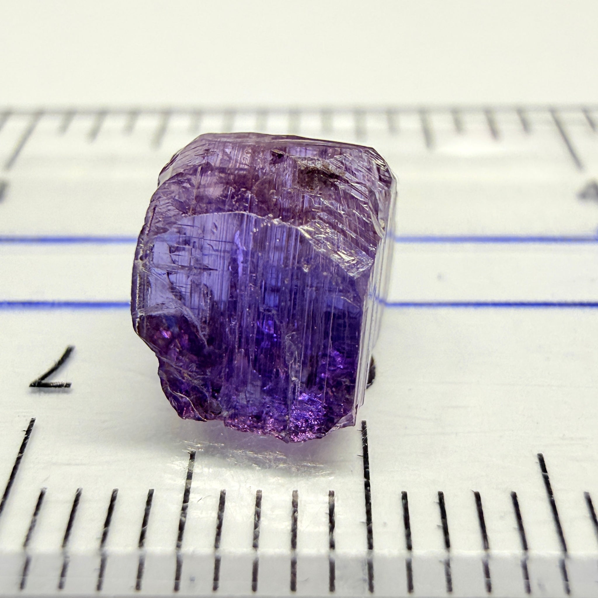 Tanzanite Crystal, 3.87ct, Tanzania, Untreated Unheated