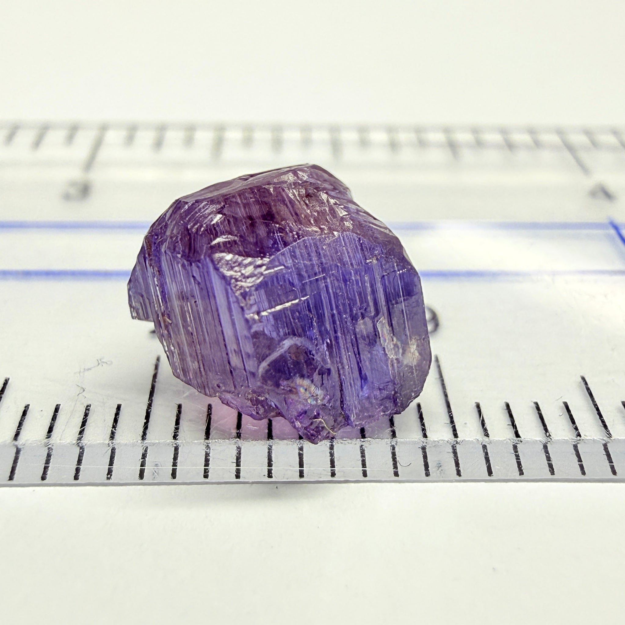 Tanzanite Crystal, 3.87ct, Tanzania, Untreated Unheated