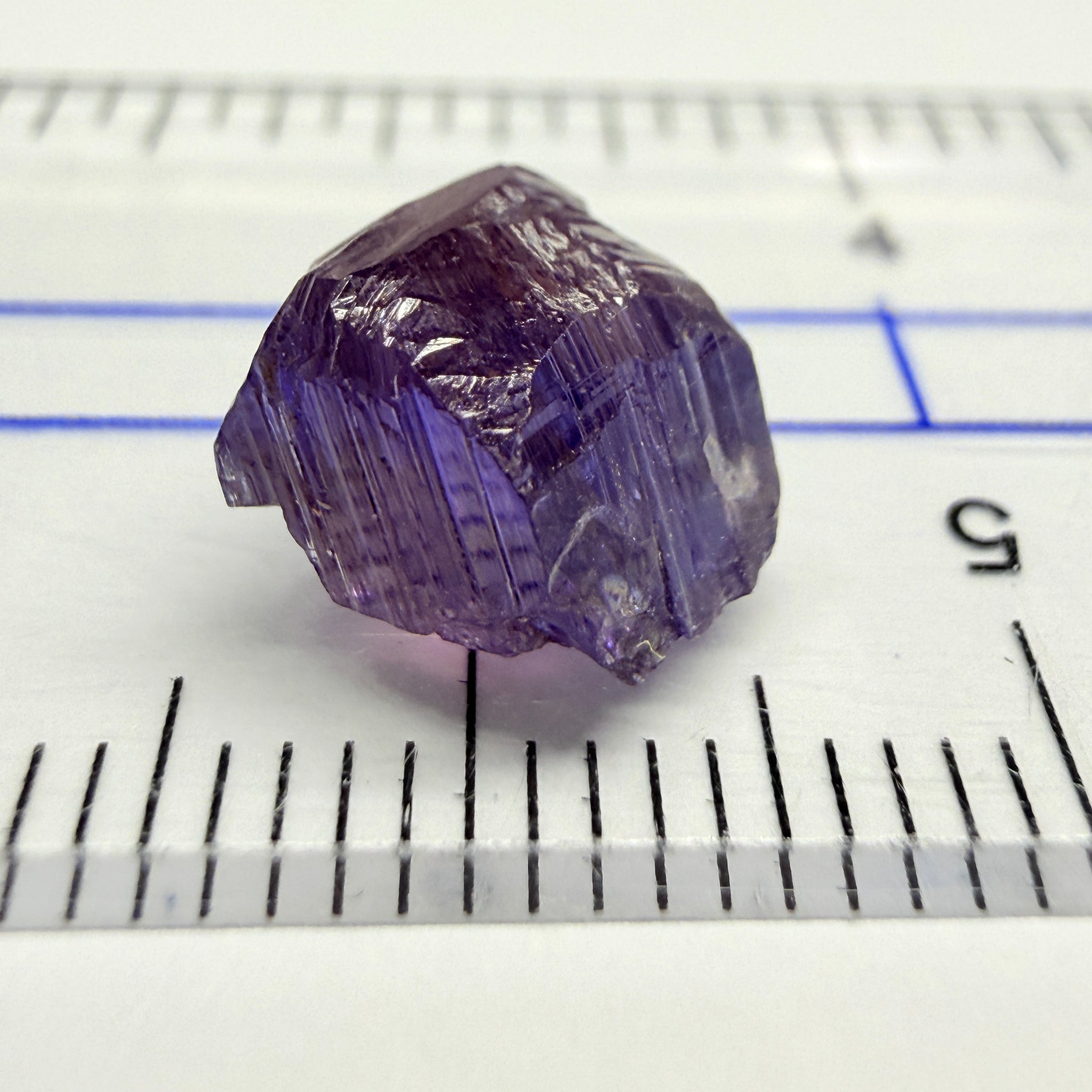 Tanzanite Crystal, 3.87ct, Tanzania, Untreated Unheated
