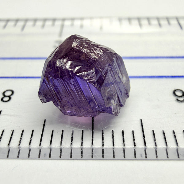 Tanzanite Crystal, 3.87ct, Tanzania, Untreated Unheated