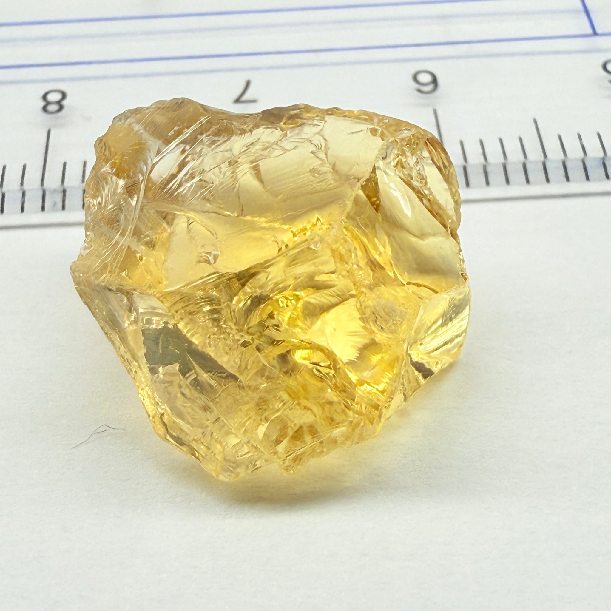 Citrine, 15.21ct, Zambia, Untreated Unheated, VVS-IF