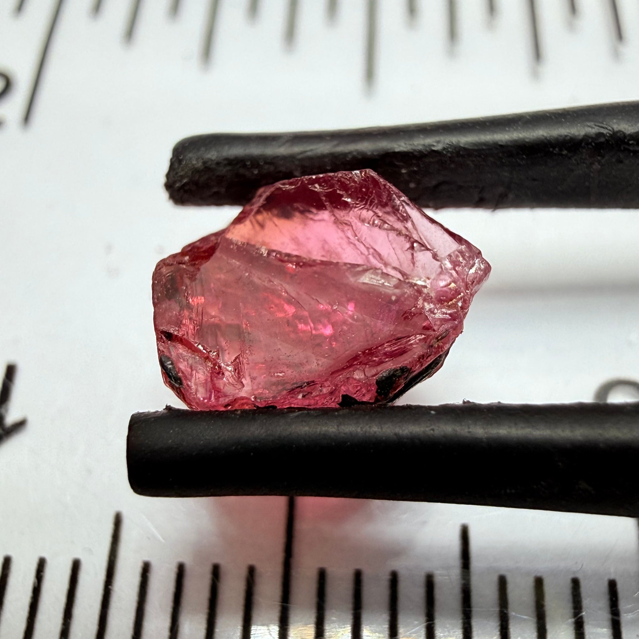 Winza Sapphire, 2.72ct, Winza, Tanzania, Untreated Unheated. Slightly included, complicated shape