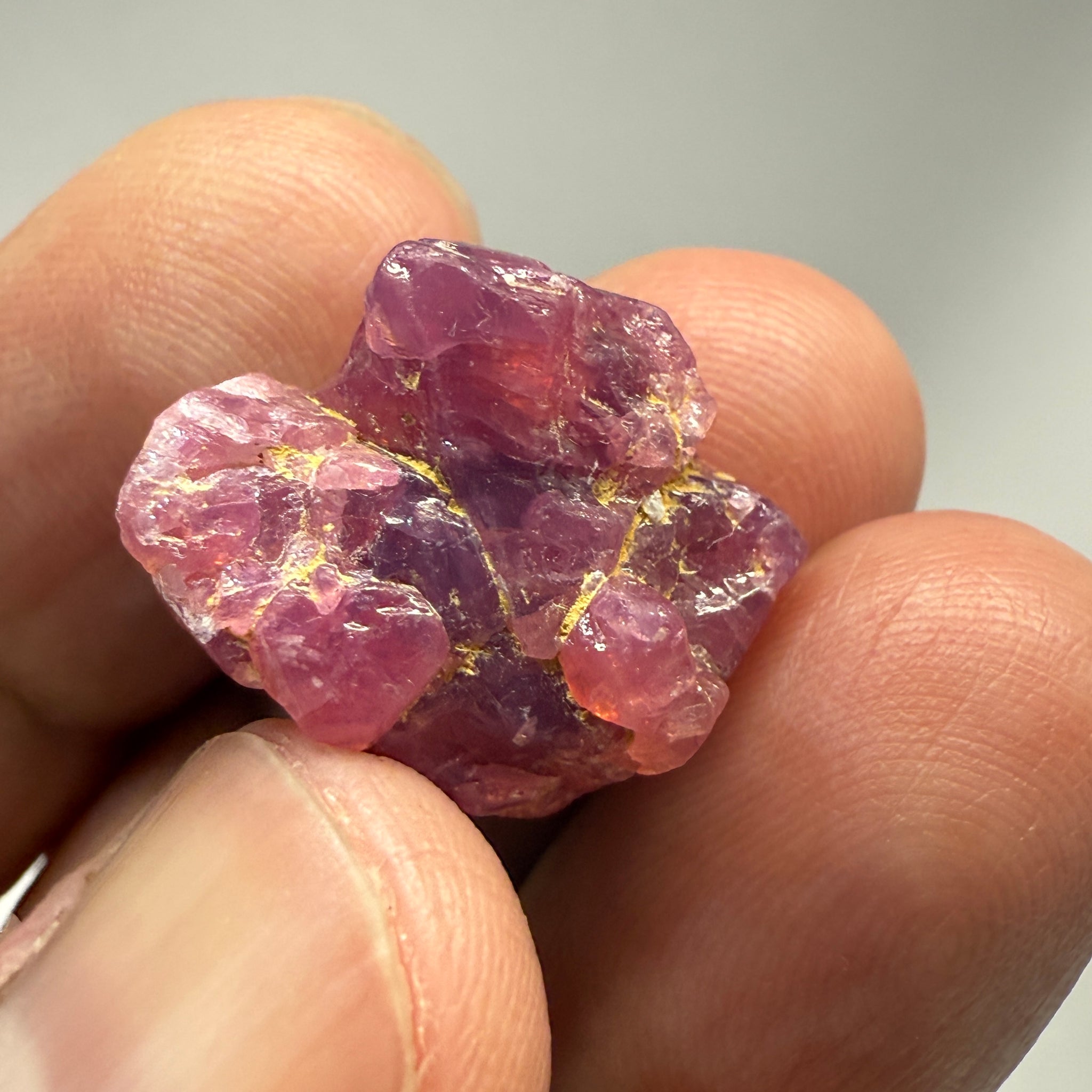 Mahenge Spinel Crystal, 25.33ct, Tanzania, Untreated Untreated
