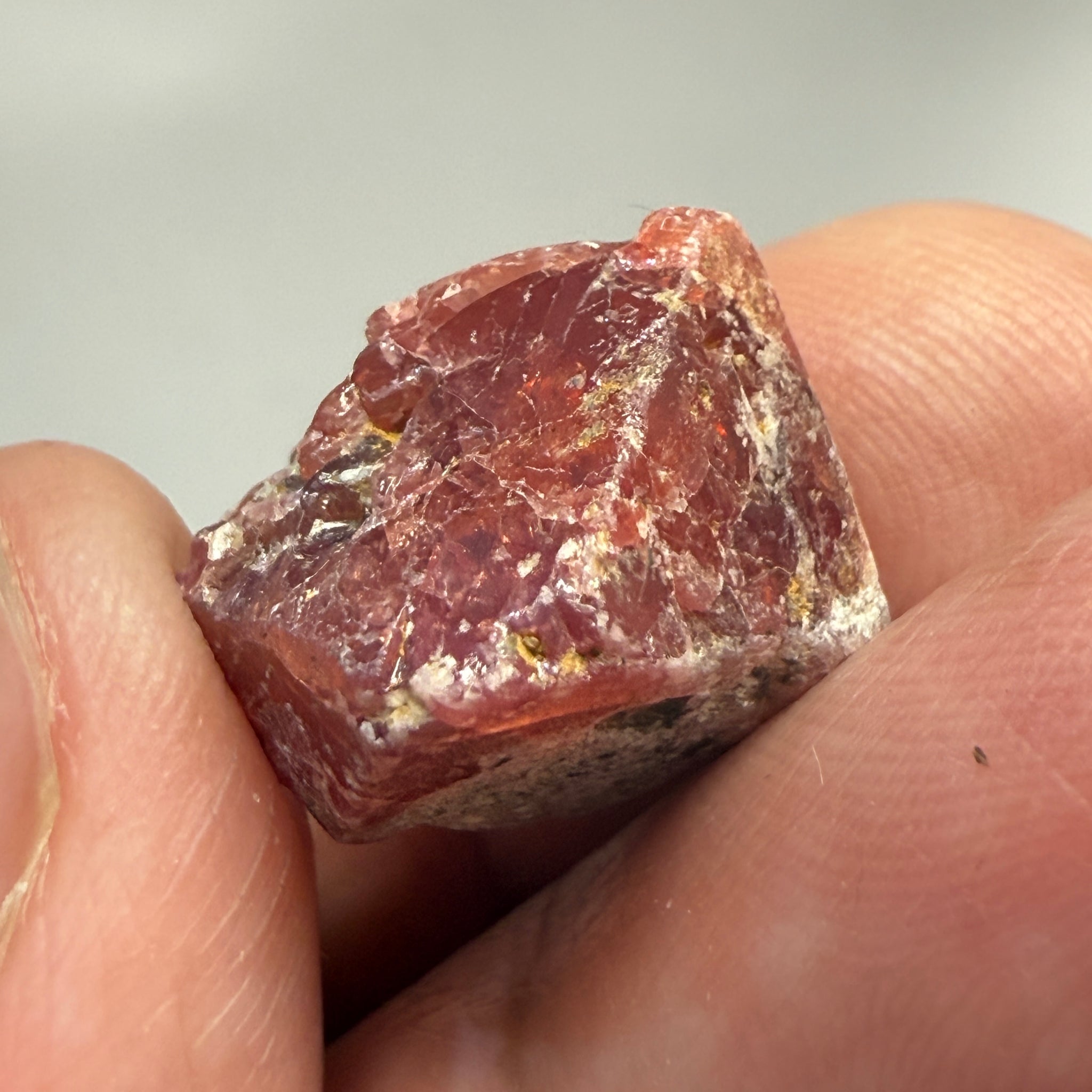 Mahenge Spinel Crystal, 25.42ct, Tanzania, Untreated Untreated
