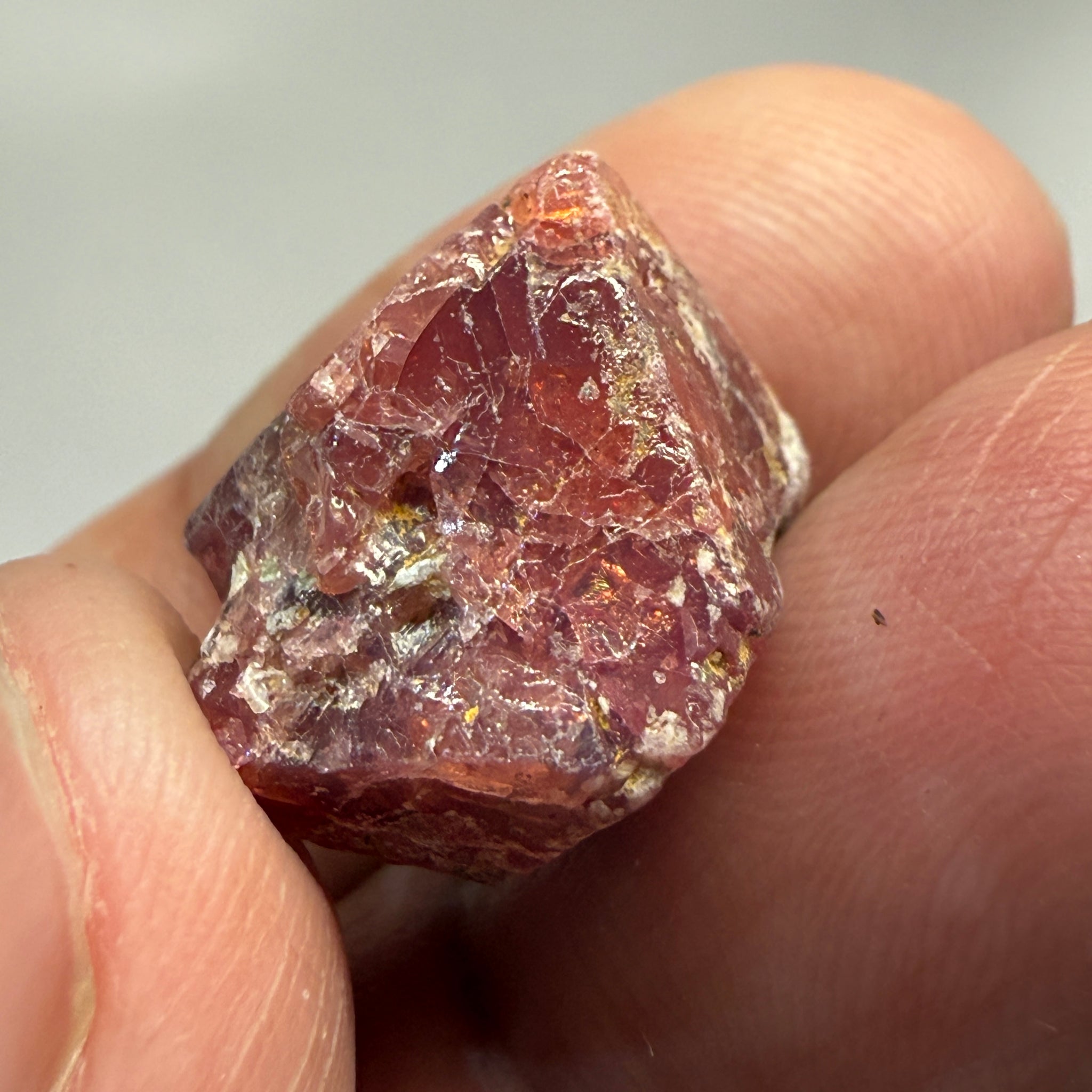 Mahenge Spinel Crystal, 25.42ct, Tanzania, Untreated Untreated