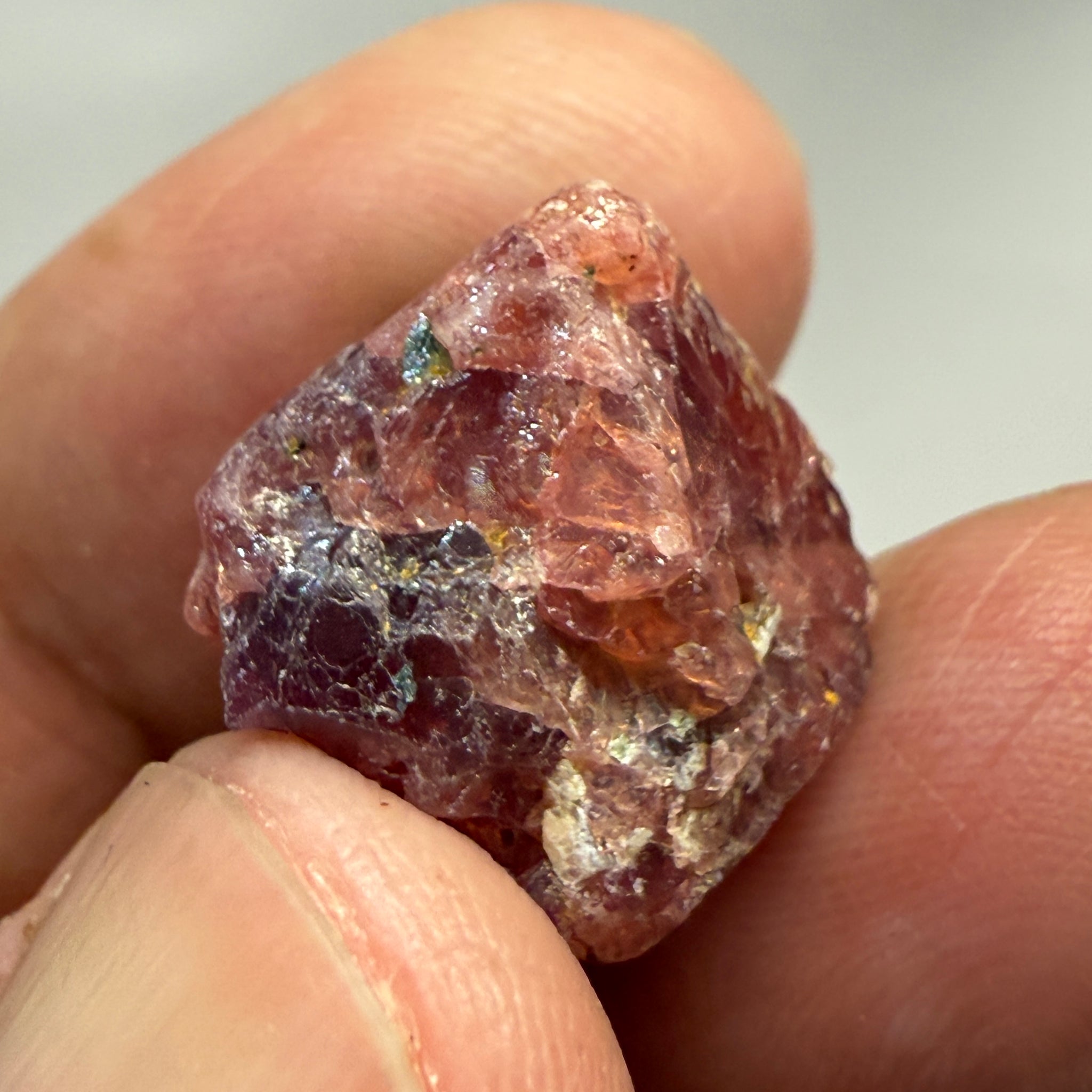 Mahenge Spinel Crystal, 25.42ct, Tanzania, Untreated Untreated