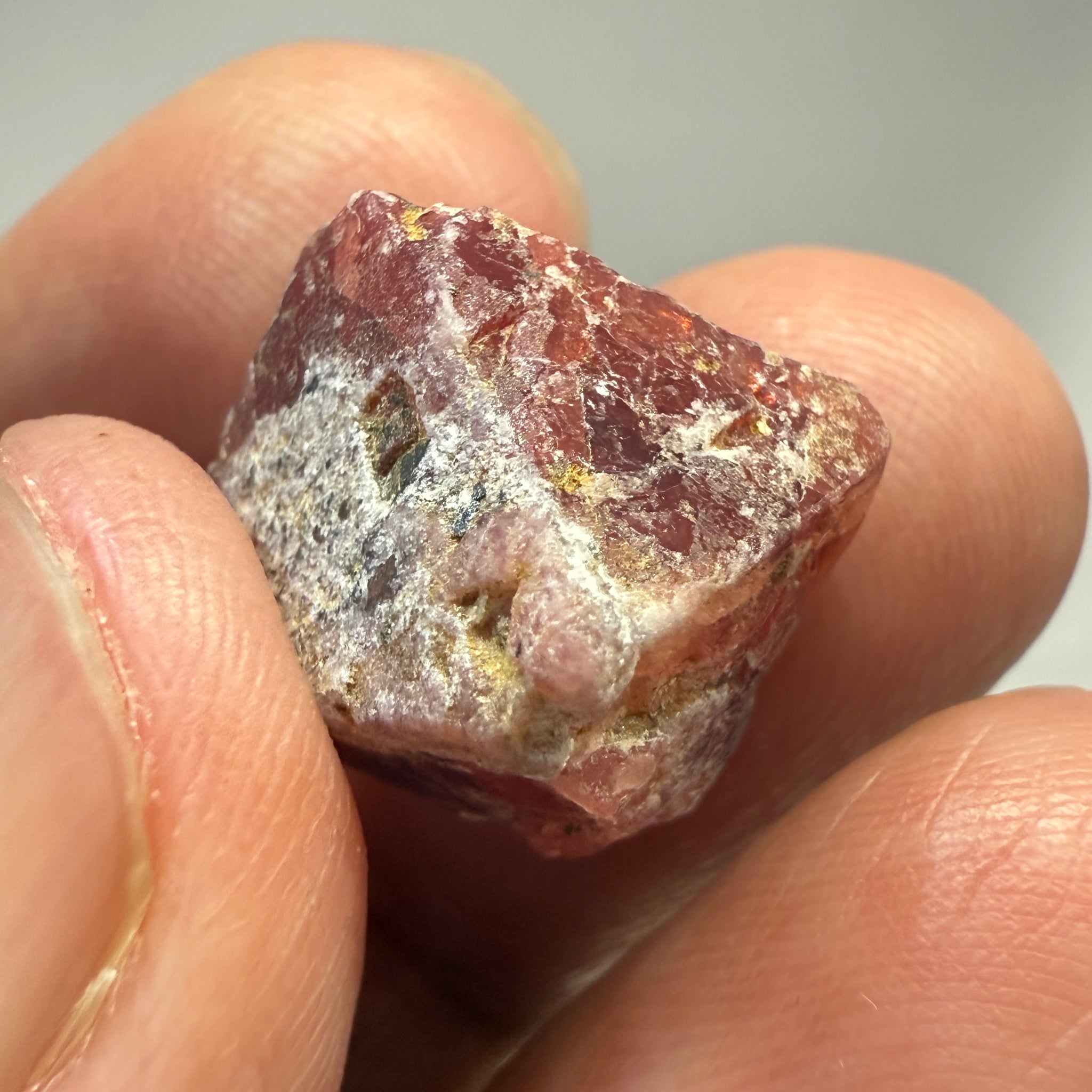 Mahenge Spinel Crystal, 25.42ct, Tanzania, Untreated Untreated