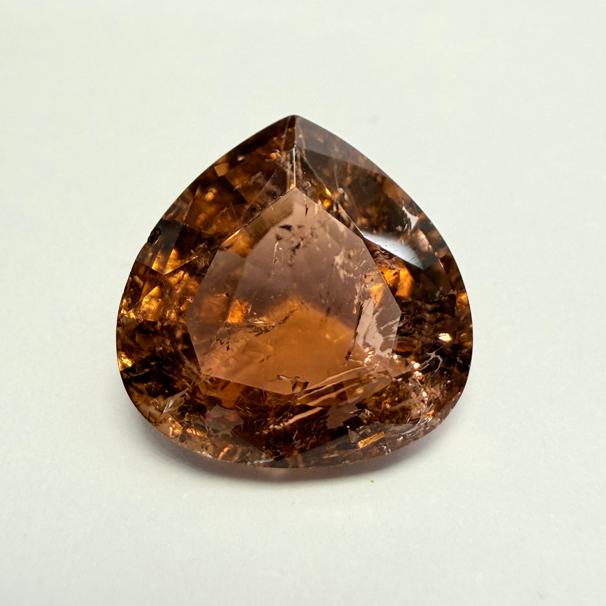 Tourmaline, 8.71ct, Congo, Unheated Untreated, native cut