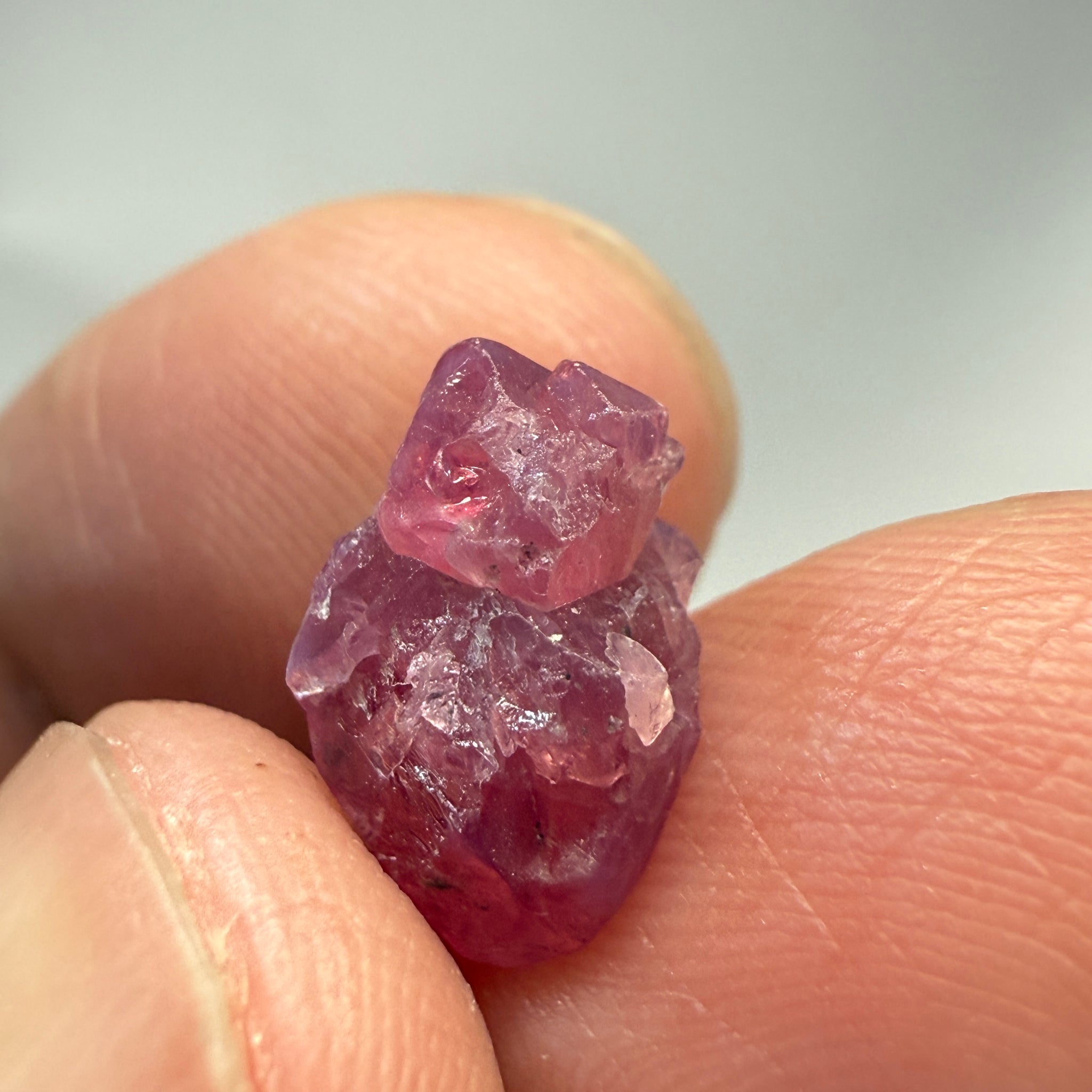 Mahenge Spinel Crystal, 5.25ct, Tanzania, Untreated Untreated