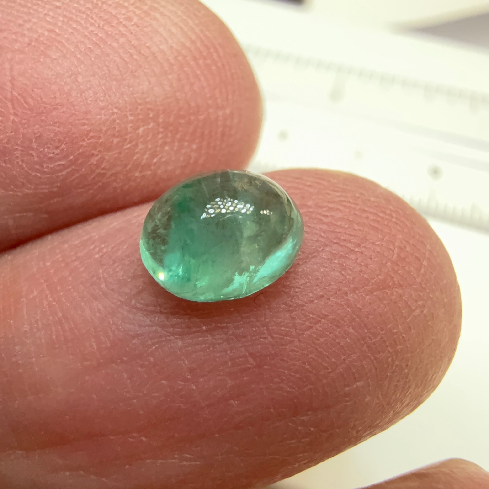 Emerald, 1.38ct, Tanzania. Untreated Unheated No Oil.