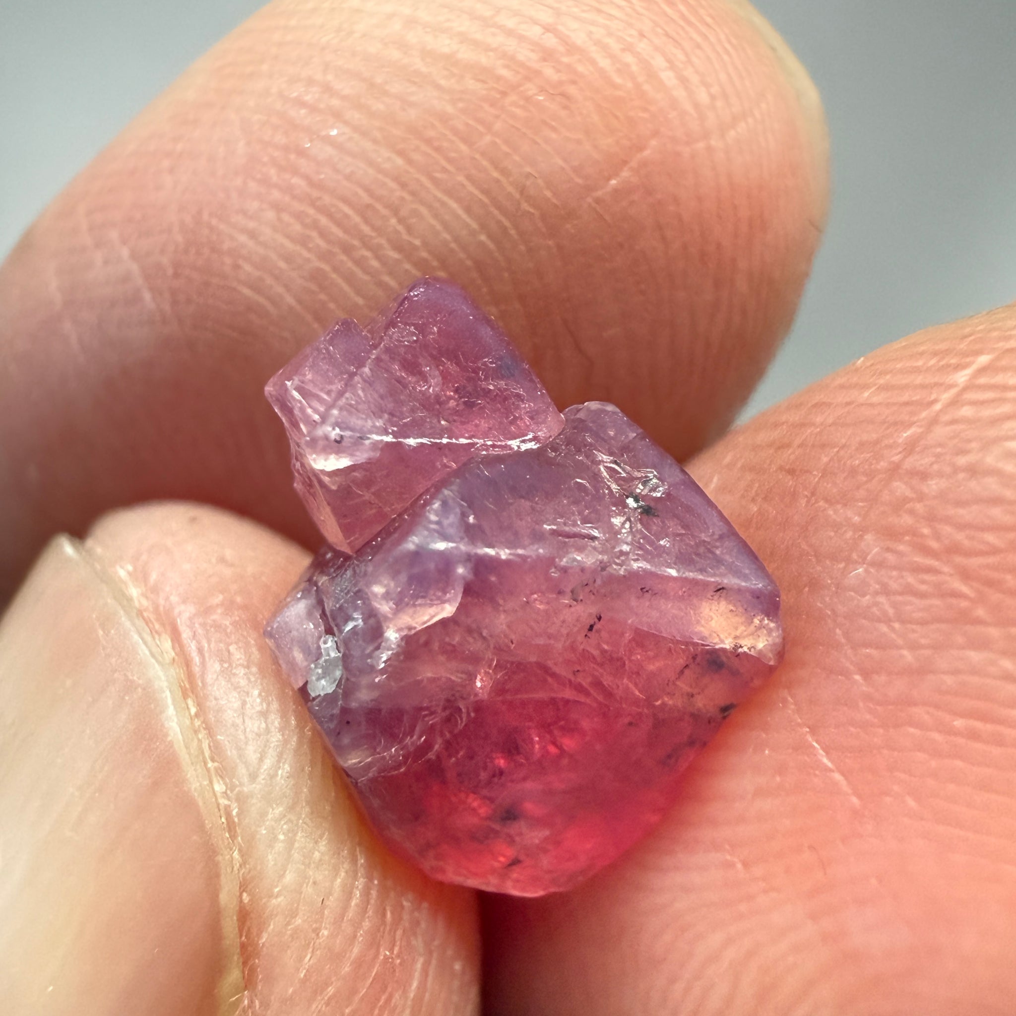 Mahenge Spinel Crystal, 5.25ct, Tanzania, Untreated Untreated