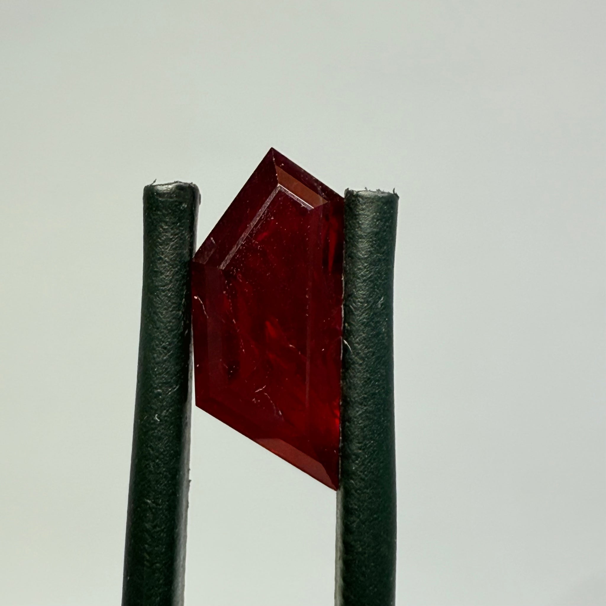 Ruby 3.16ct, Tanzania, Untreated Unheated. Fancy Freeform Cut