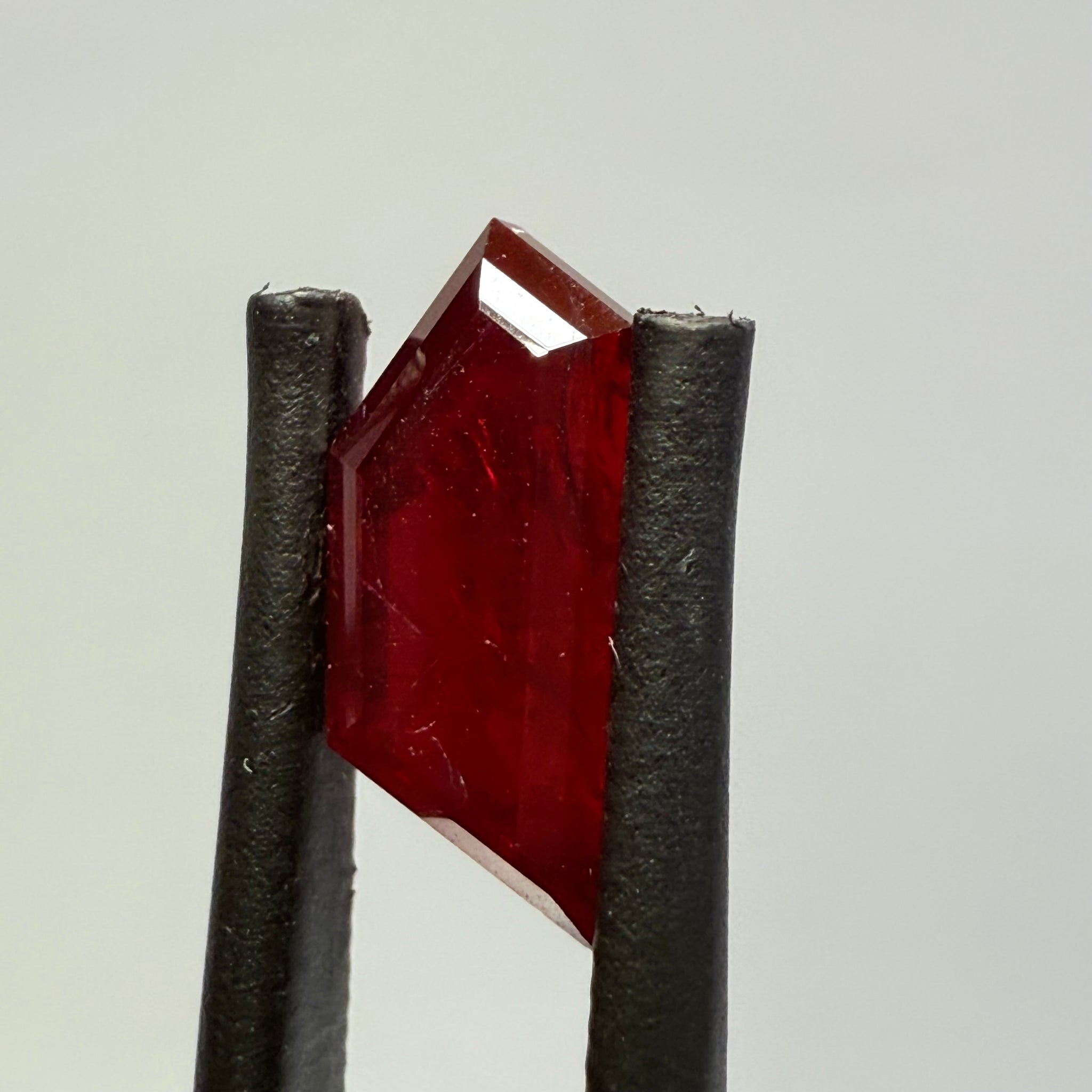Ruby 3.16ct, Tanzania, Untreated Unheated. Fancy Freeform Cut
